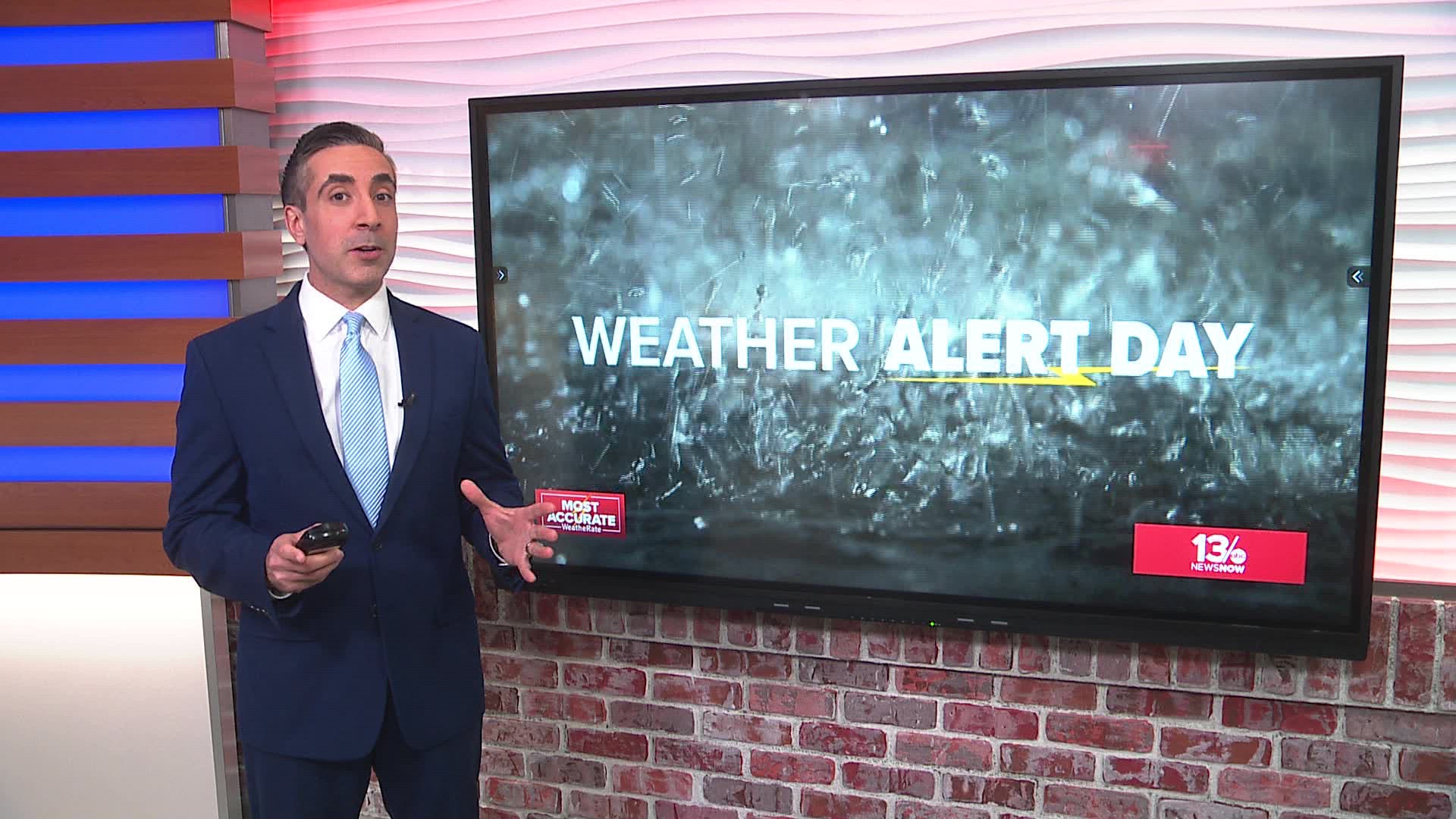 It's designated by the 13News Now Weather Team when there is high confidence that rough weather will impact you, your commute, your plans, and your routine.
