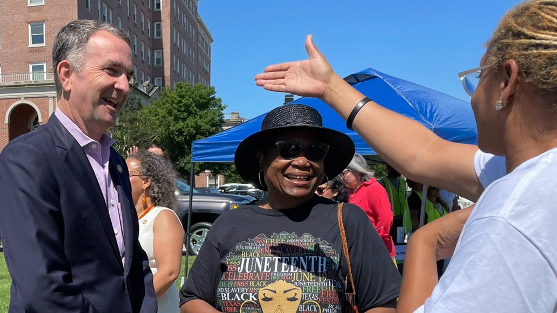 'A truly momentous day' Gov. Northam Virginia's