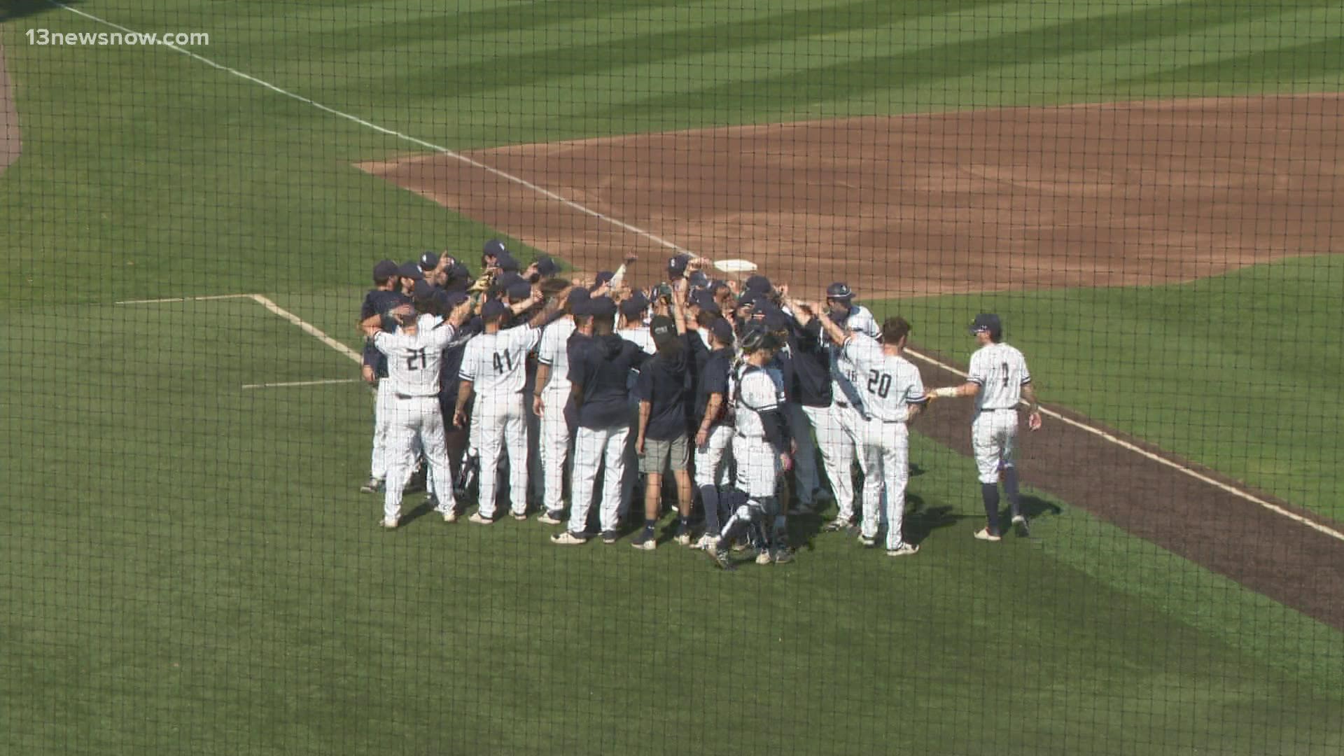 Another "homerfest" for ODU as they won 9-8 in 10 innings.