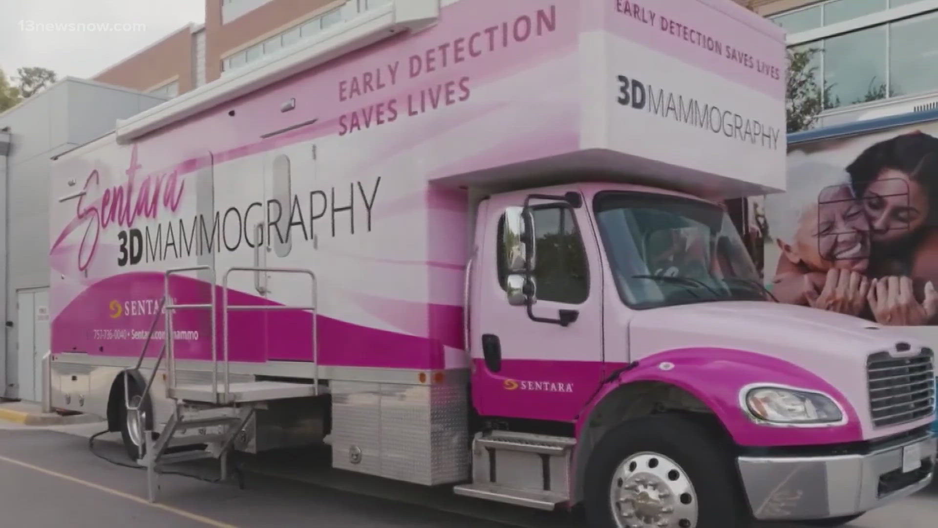 Sentara Health is working to make breast cancer screenings more accessible. 