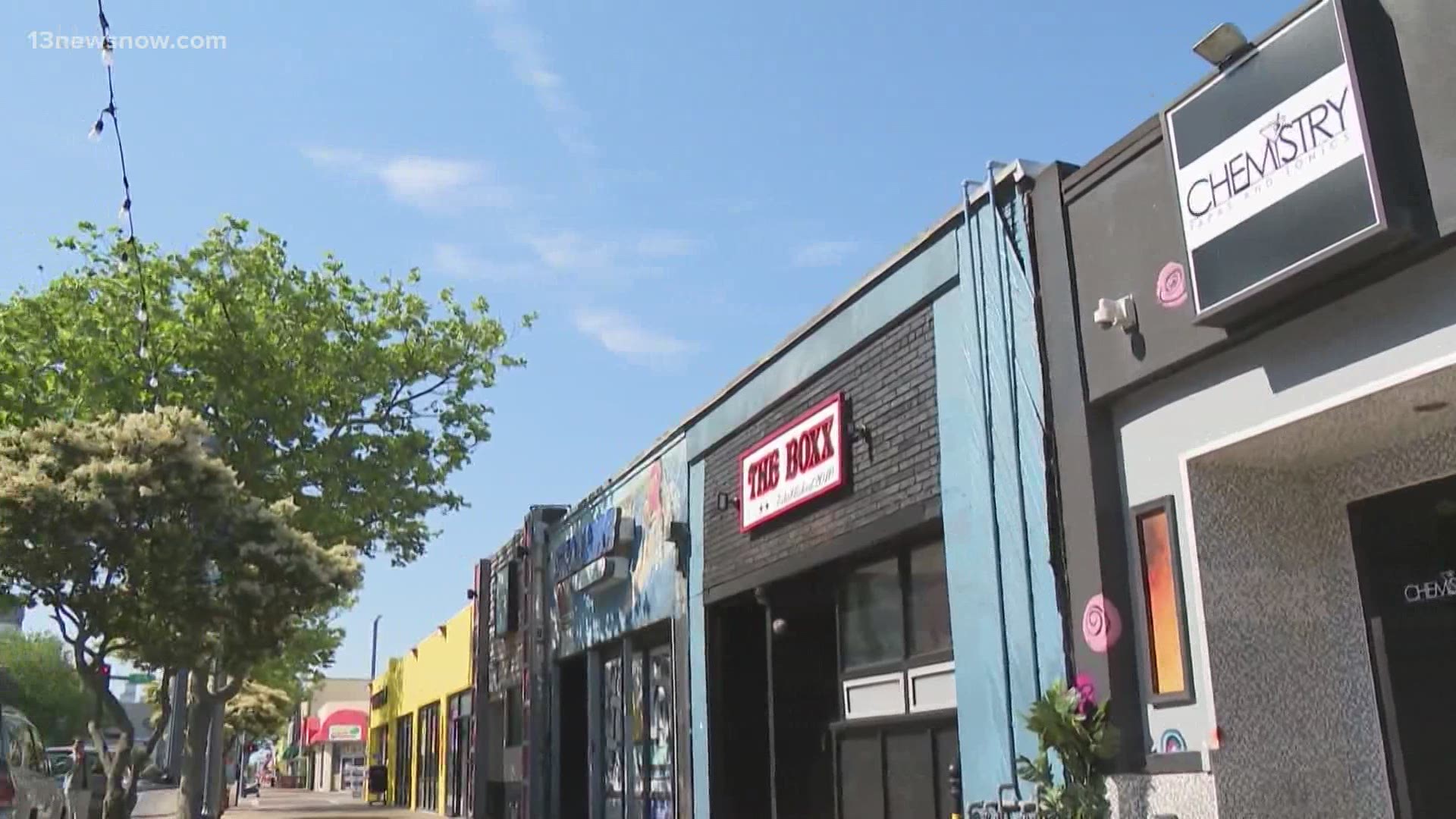 The Virginia Beach Police Department signed a contract to take over The Boxx bar following shootings in the area.
