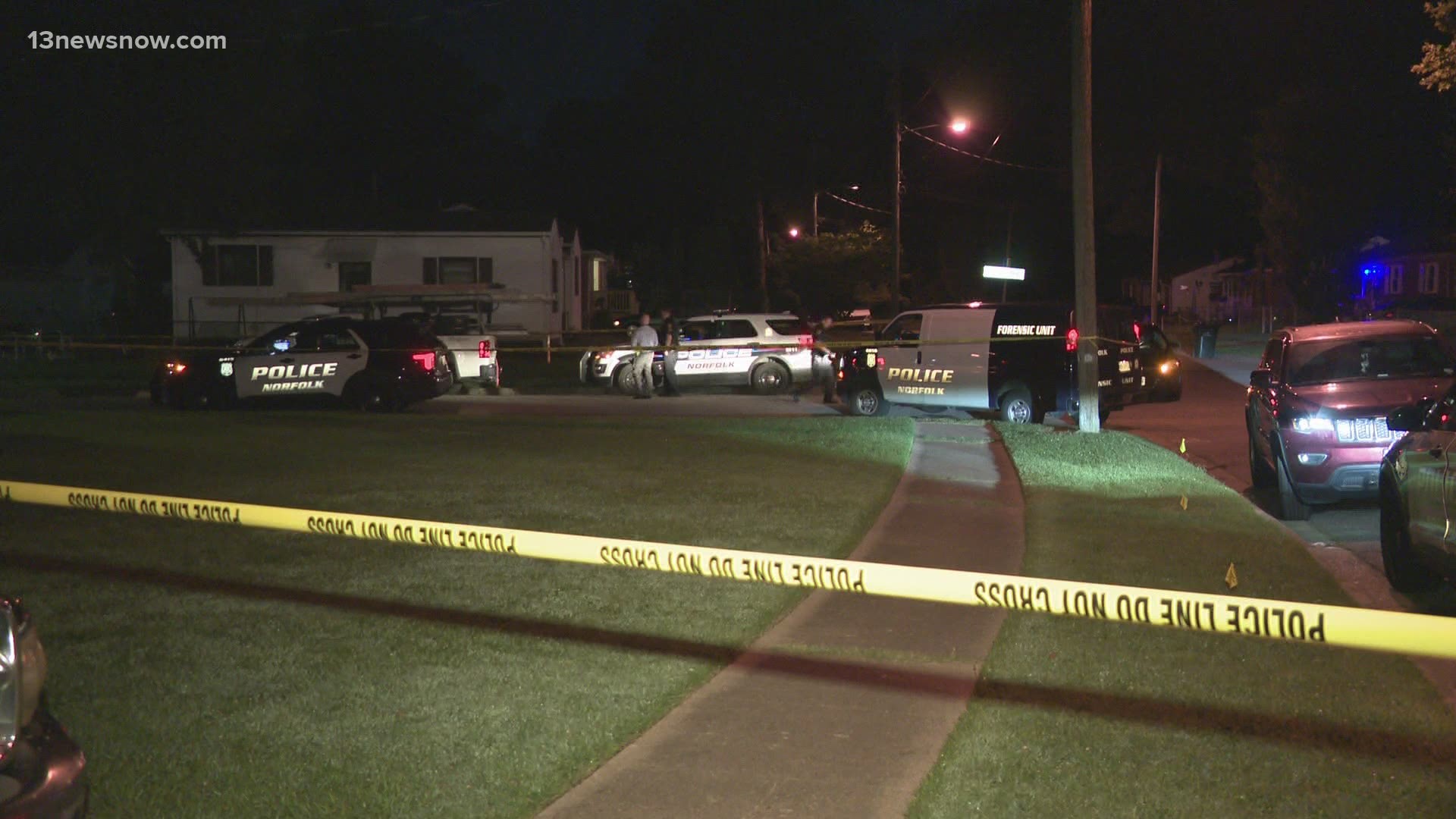 Police say a man was killed in the first shooting, while two people were hurt in the second shooting. One of those victims has life-threatening injuries.