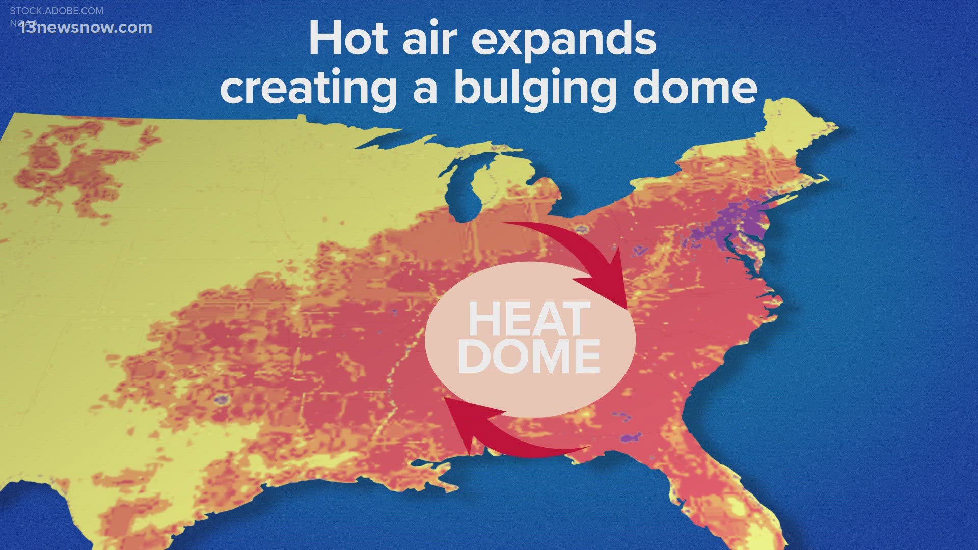 What exactly is a heat dome and why does it cause temperatures like this?