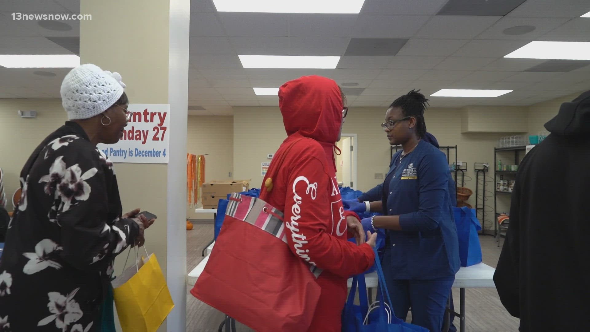 This week is a time for giving thanks and for giving back. Bon Secours in Portsmouth is doing just that by donating turkeys to those in need.