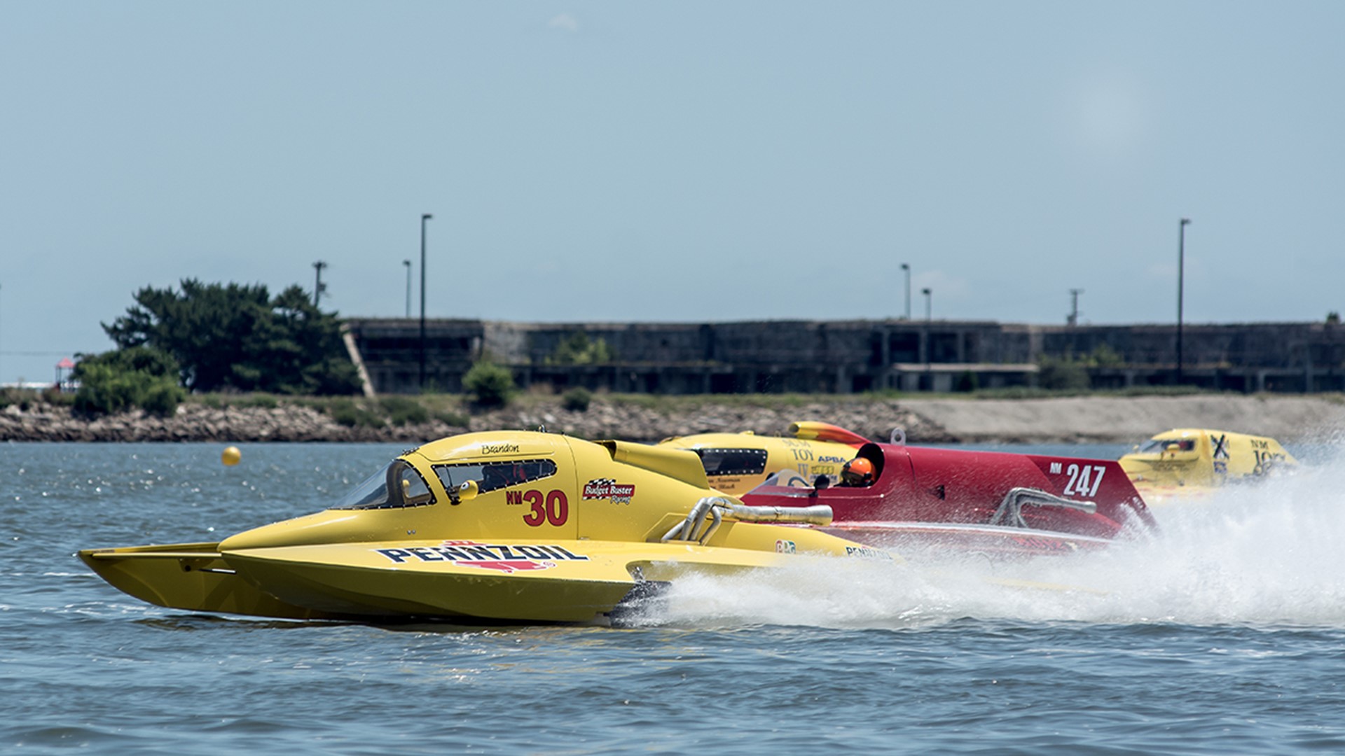 Race into action at the Hampton Cup Regatta