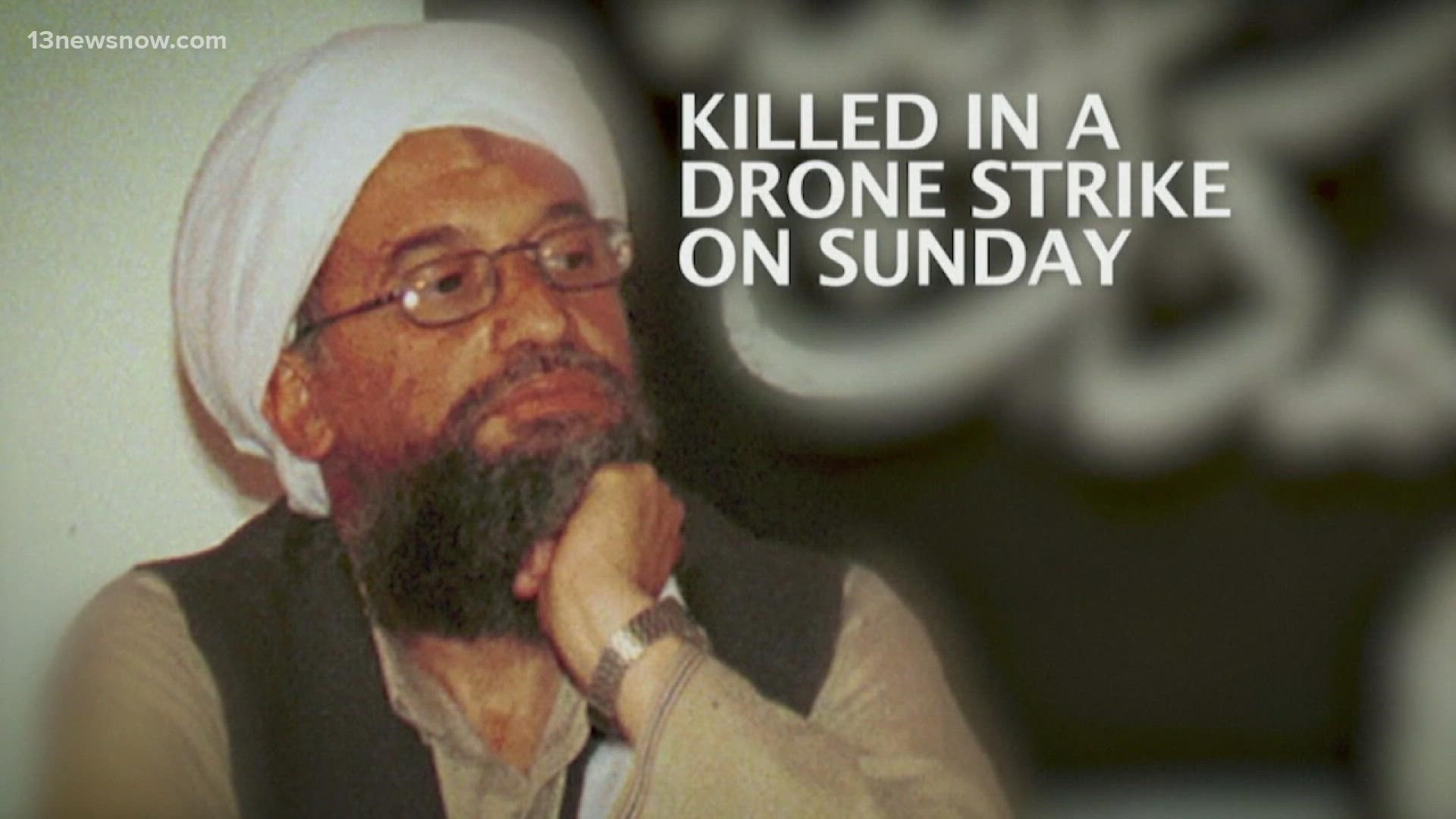 A C.I.A. drone strike killed the man with a drone strike in Kabul.