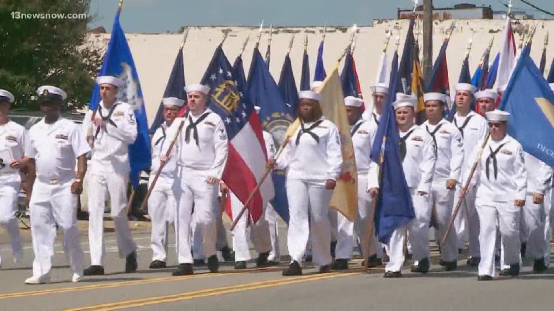 All across Hampton Roads people were celebrating Memorial Day and remembering fallen service members.
