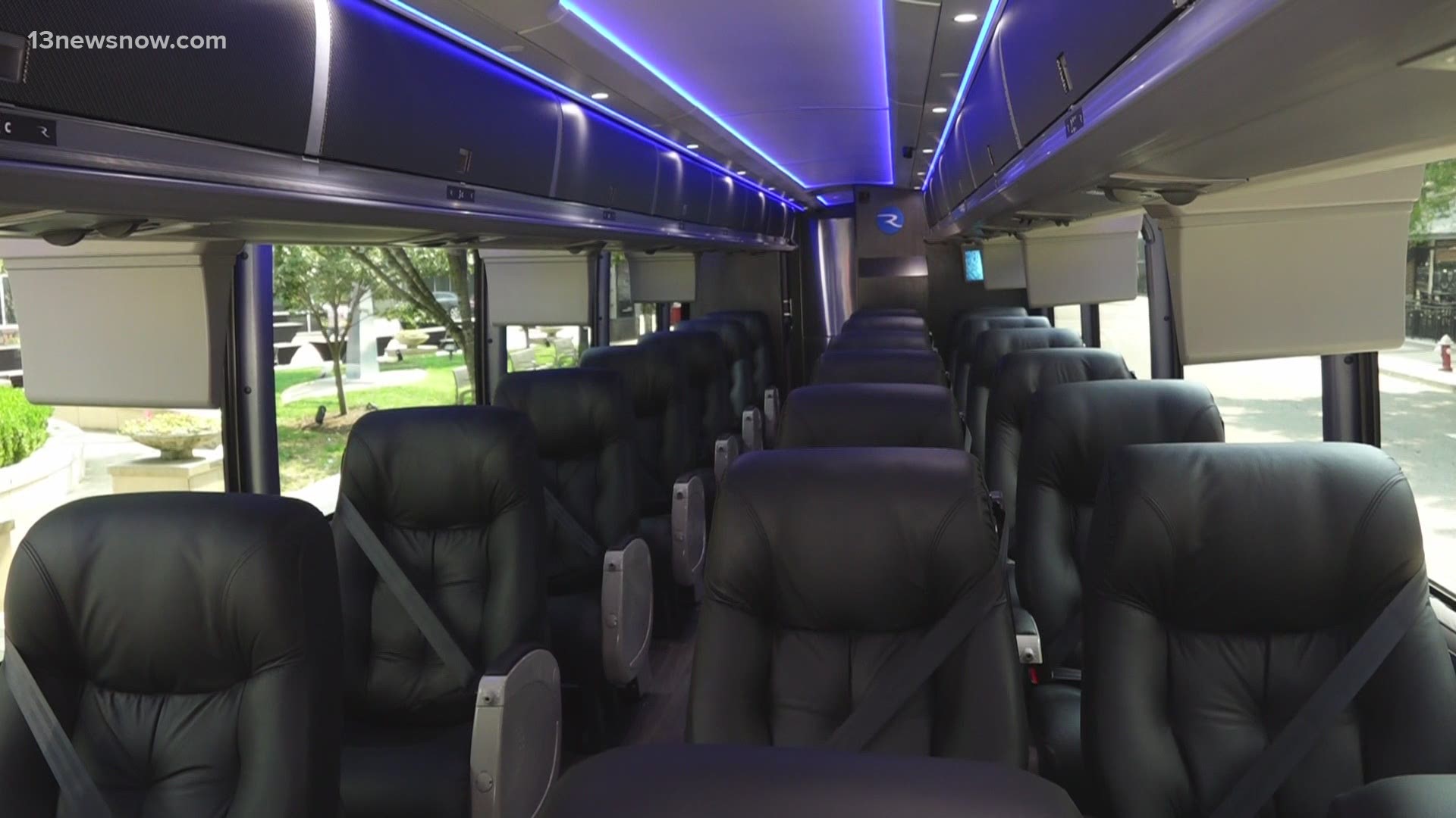Ride The ROX motorcoach in Virginia Beach brings luxury to your . trip |  