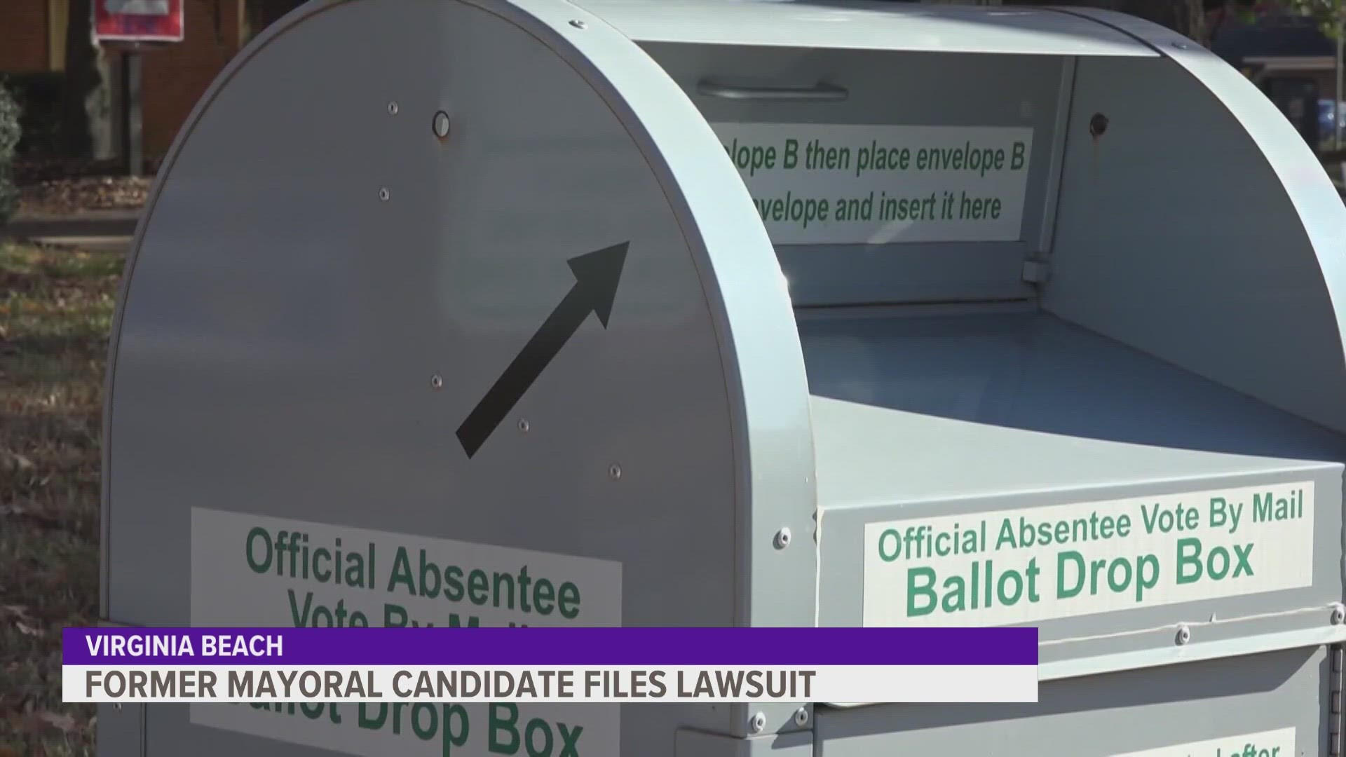 Former mayoral candidate Richard Kowalewitch and another person Donald Edwards accuse the city for "violation of rights and the unlawful election process that's curr