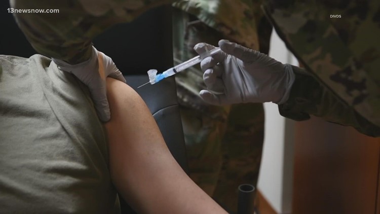 Sailors allege discrimination over military COVID vaccine mandate