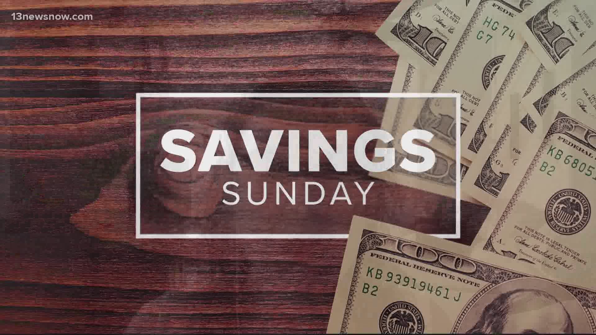 SAVINGS SUNDAY: Latest deals of the week, Sunday, June 28, with www.afrugalchick.com.