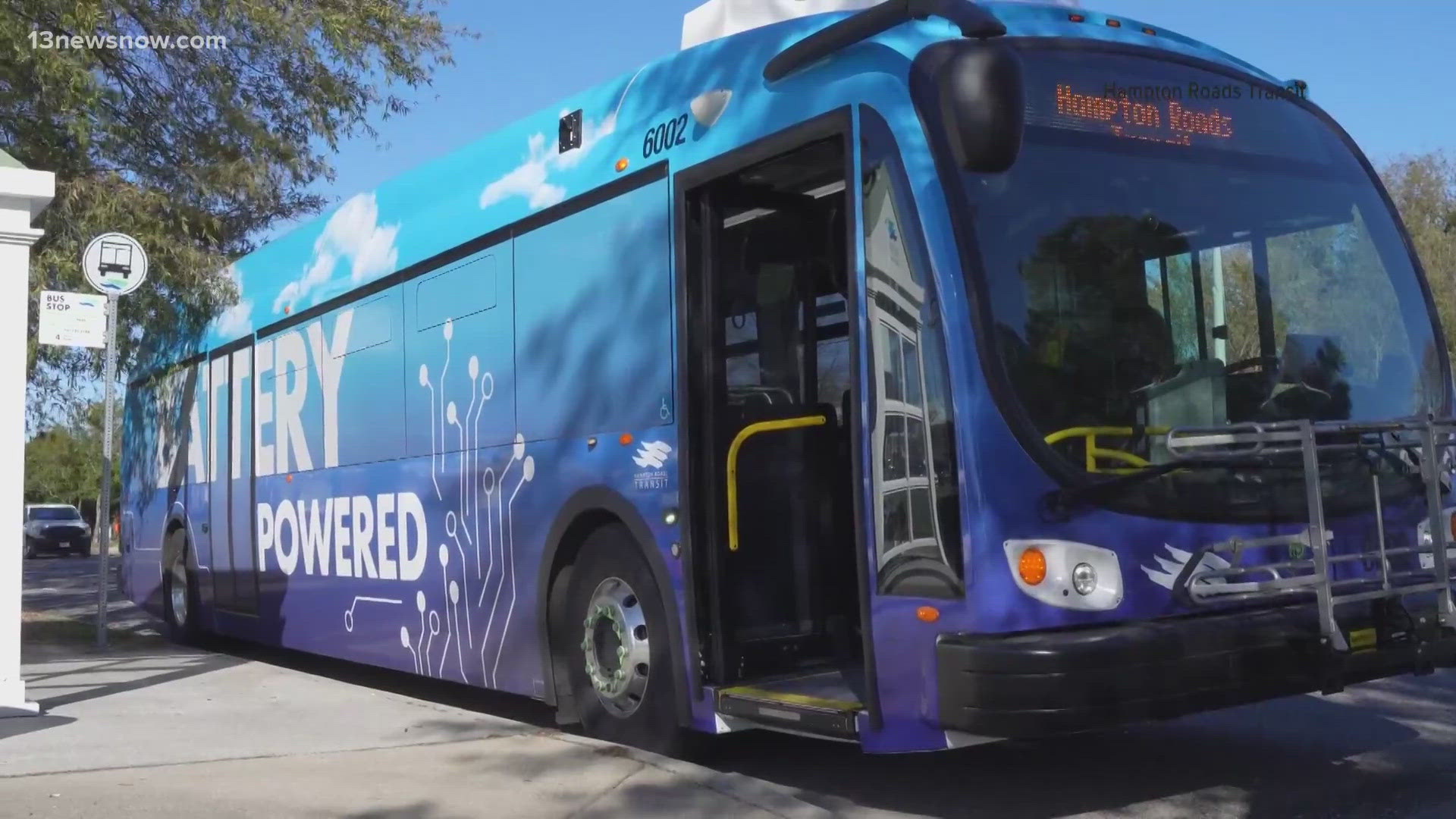 Hrt Bus Hampton Roads tests electric buses as transit leaders weigh cleaner air ...