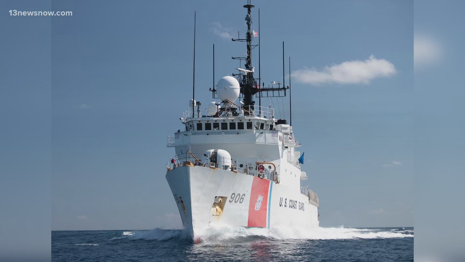 The crew was on a 61-day counter-drug patrol in the Eastern Pacific Ocean.