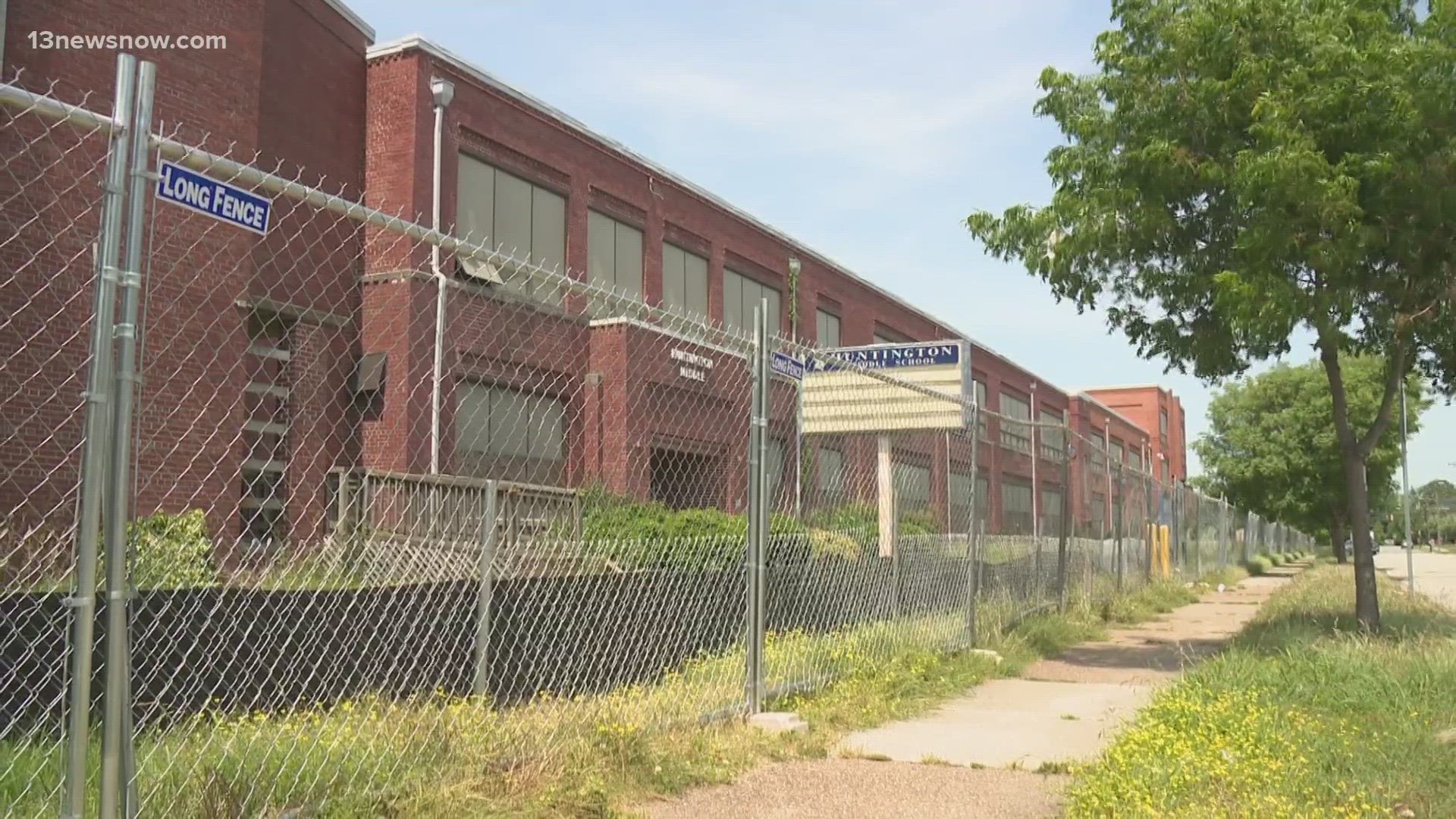 Citizens in Newport News may finally get an update on the old Huntington Middle School site.