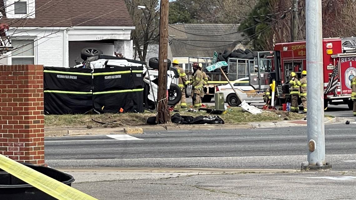 Portsmouth police identify person killed in crash on Victory Boulevard