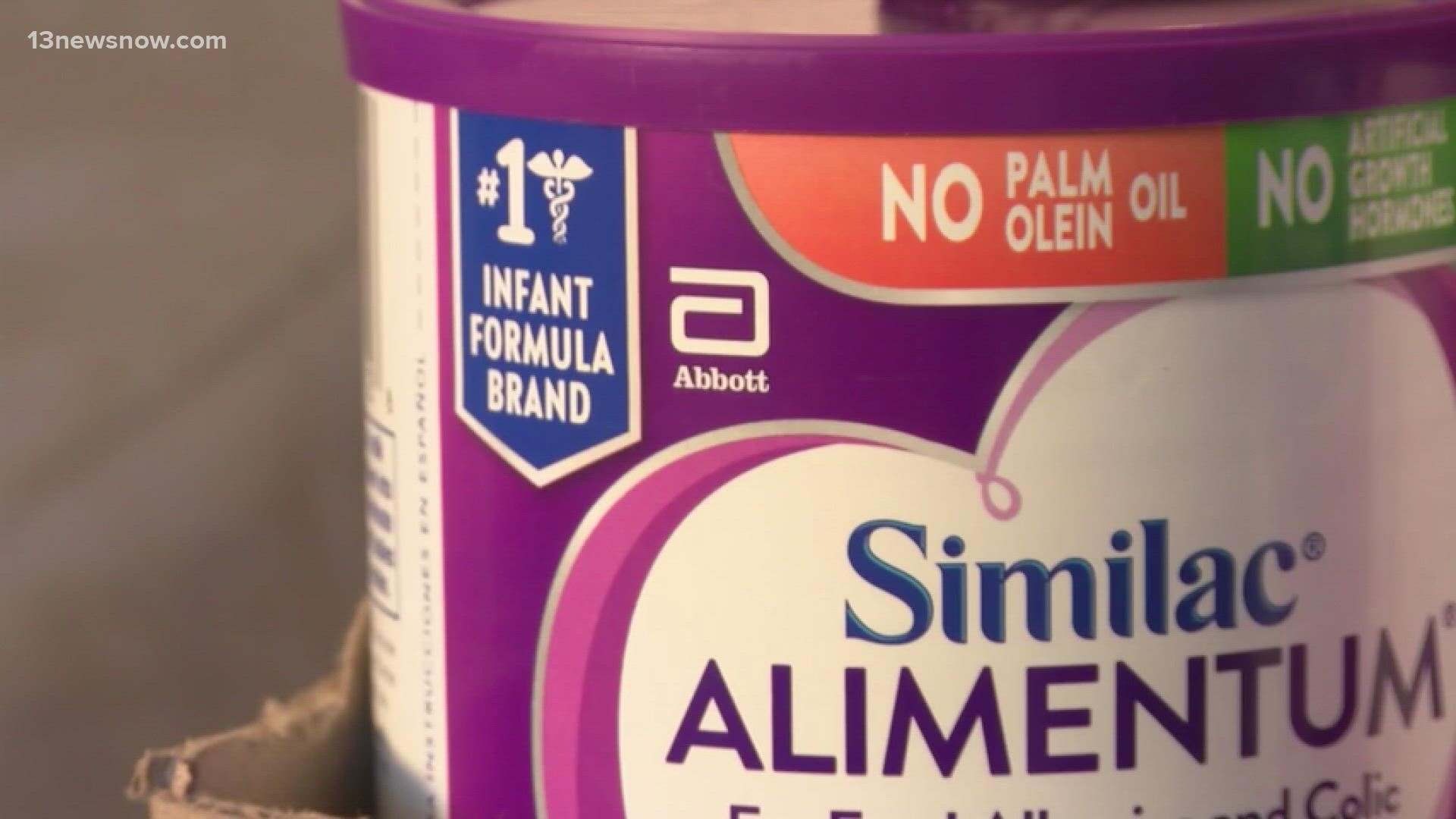 Hampton Roads Moms Struggle To Find Baby Formula Amid Nationwide Shortage Newsnow Com