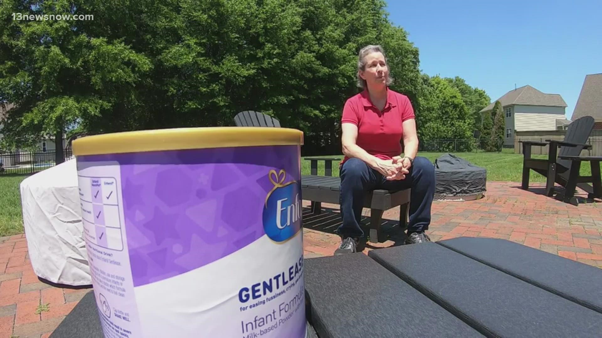 Baby formula is tough to find these days, but a Facebook group in Hampton Roads is helping families tackle the issue.