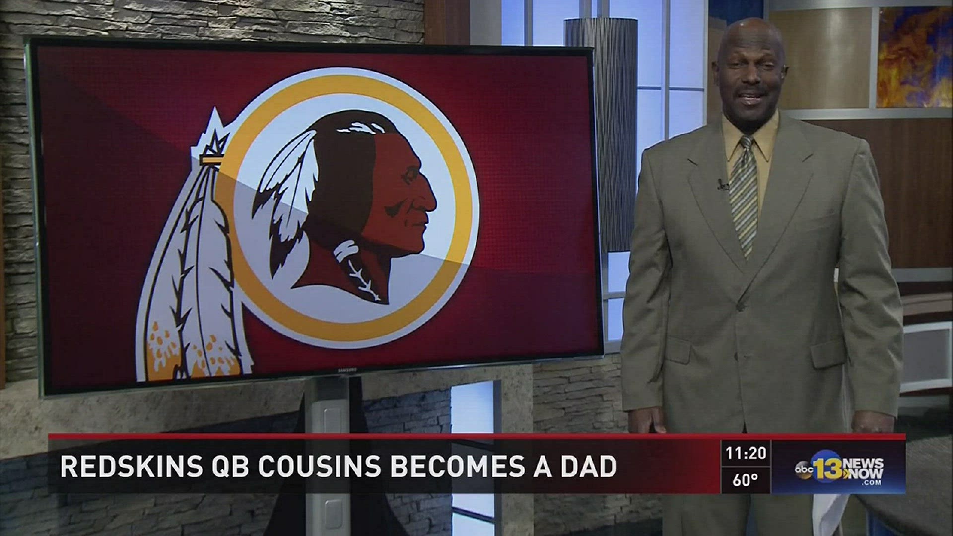 Redskins Cousins & wife become parents