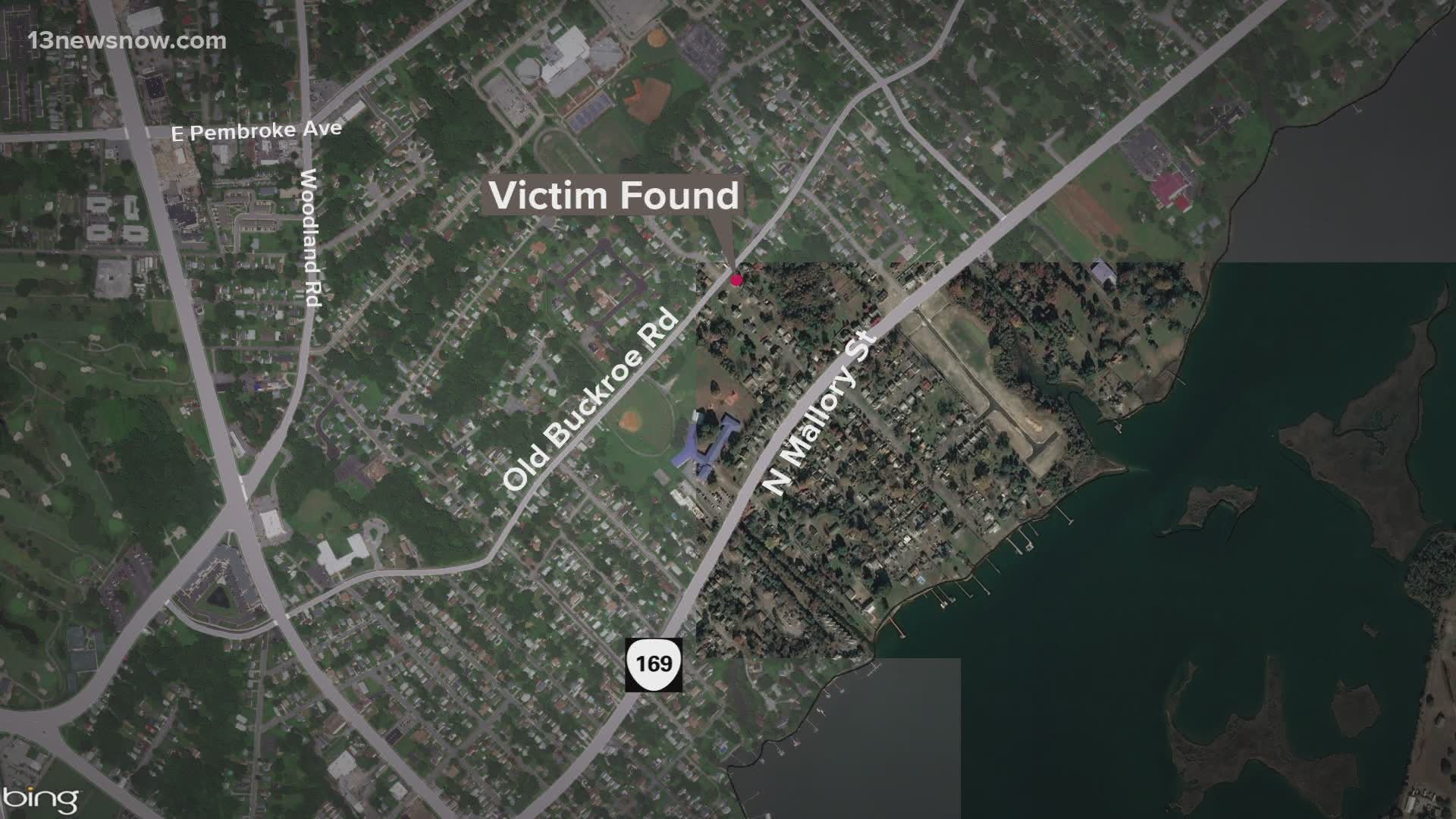 A homicide investigation is underway in Hampton after a man was found dead in a vacant lot on Old Buckroe Road.