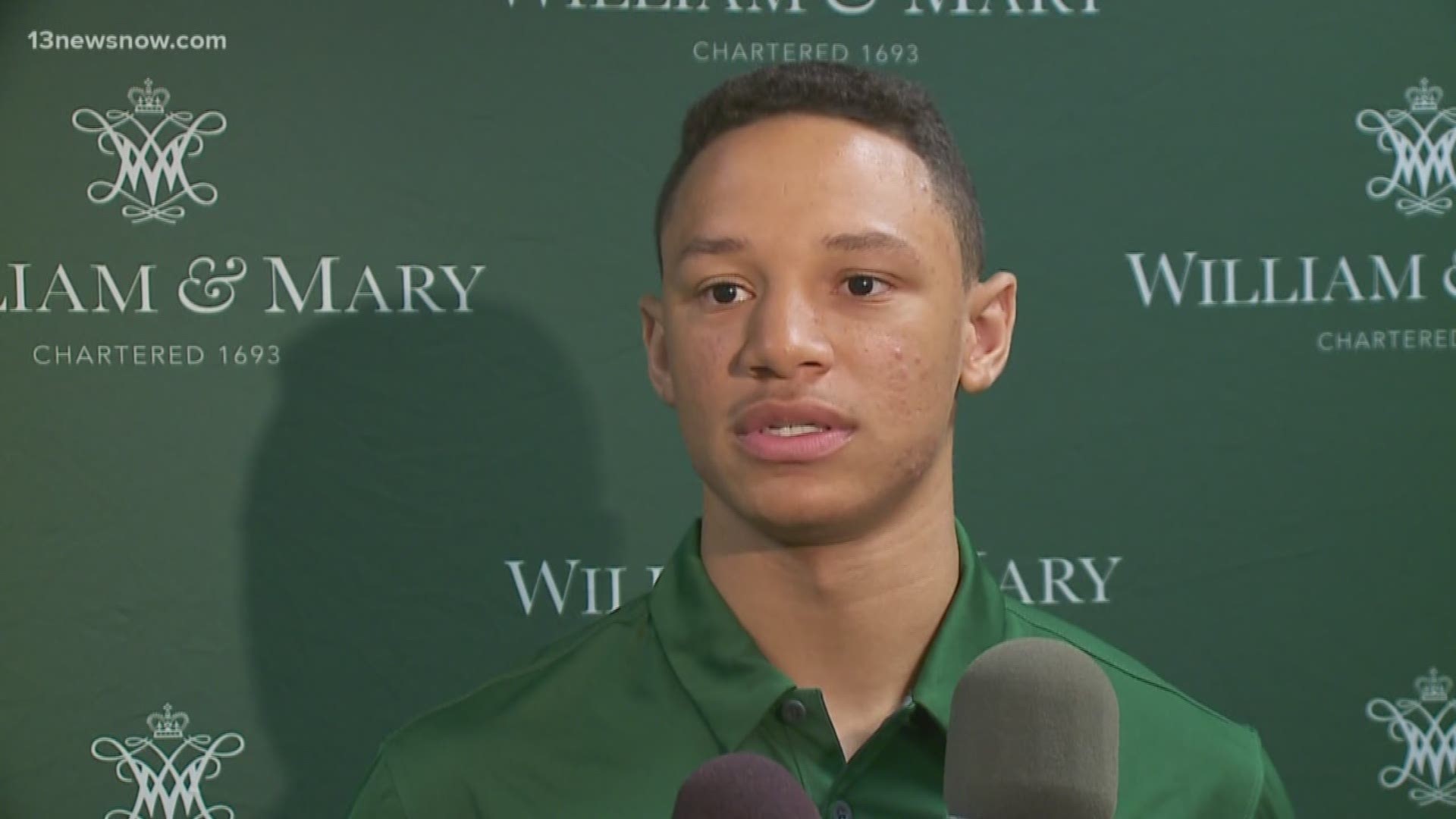 William and Mary head coach Jimmye Laycock says Shon Mitchell has a certain aura about him. Mitchell is the Tribe QB in their opener.