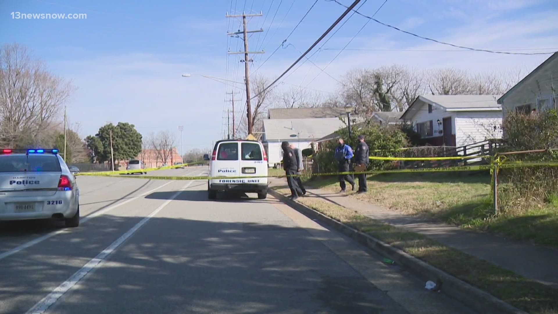 Police said they found a 65-year-old man who had been shot inside a home on Victoria Boulevard. He died at the hospital.