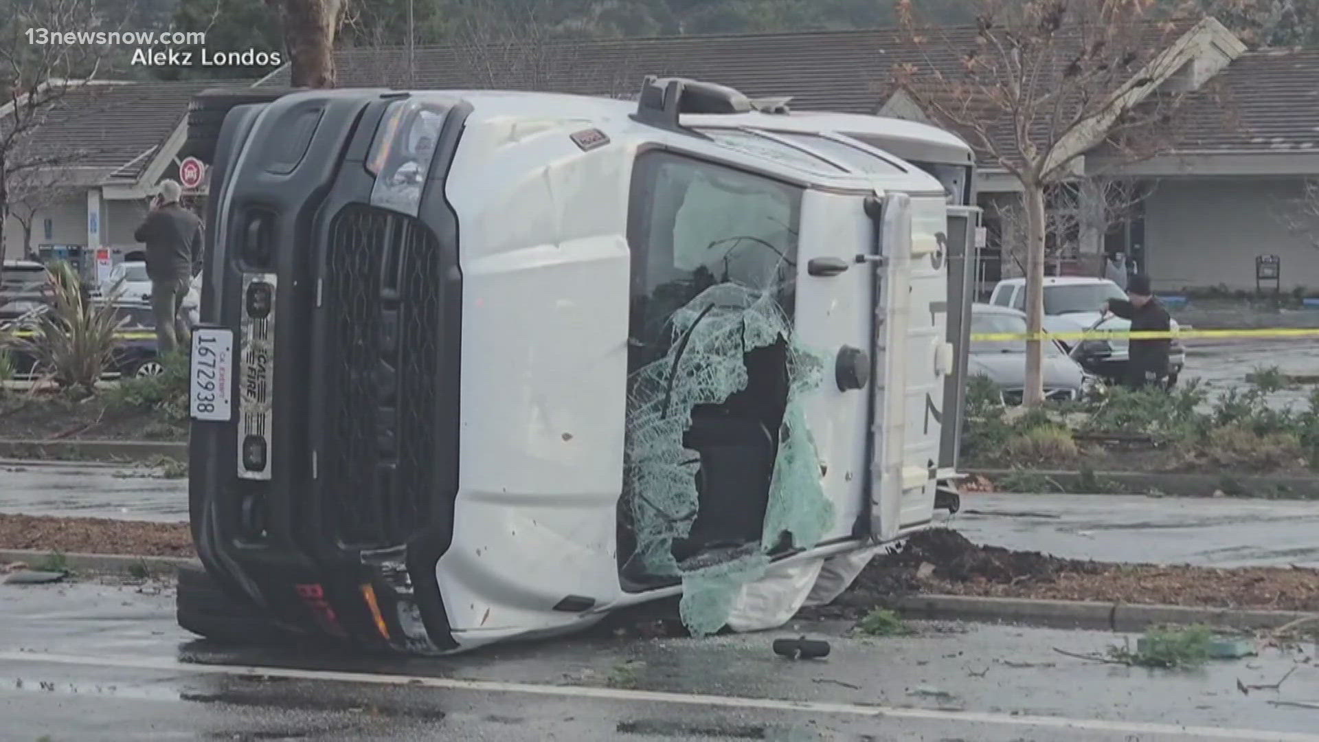 Winter storms wreak havoc across the U.S.—snow, freezing rain, and tornadoes hit hard, while California braces for Santa Ana winds fueling fire threats.