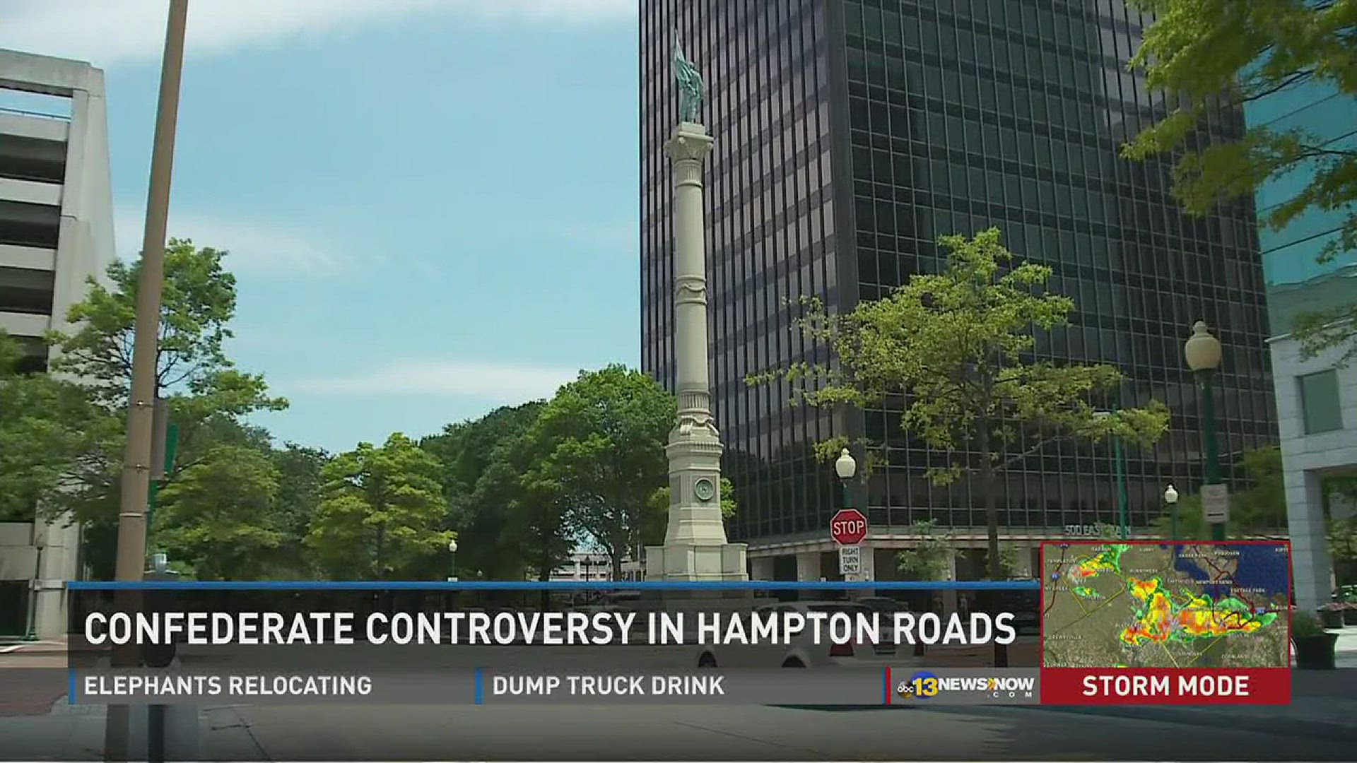 Confederate monument controversy in Hampton Roads