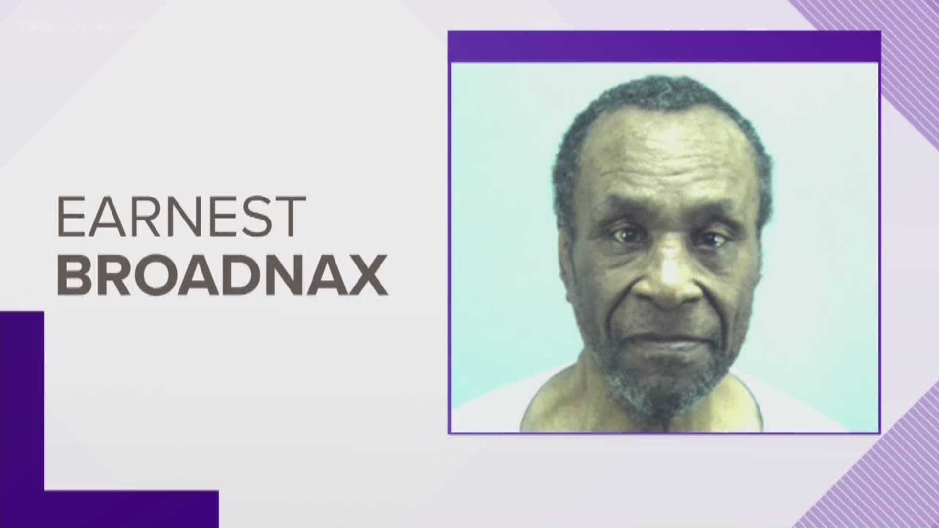 Ernest Broadnax is accused of a double murder in the Summer of 1973.