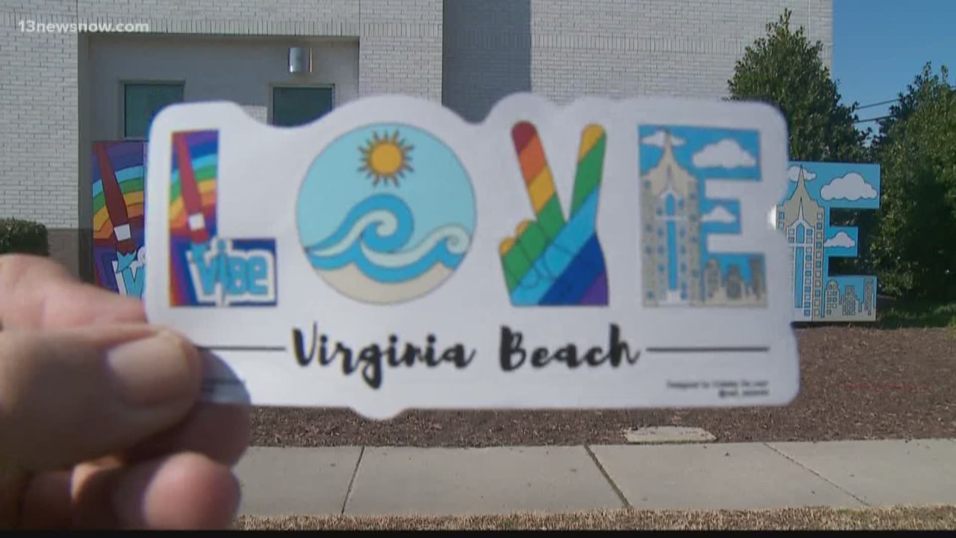 Virginia Beach is isharing the love with a social media campaign asking people to take to social media to share what they love about the city.