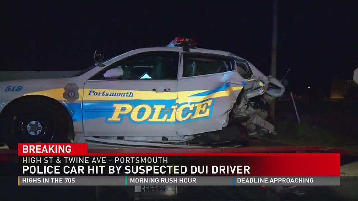 Drunken driver caused 3-car crash, says Portsmouth PD