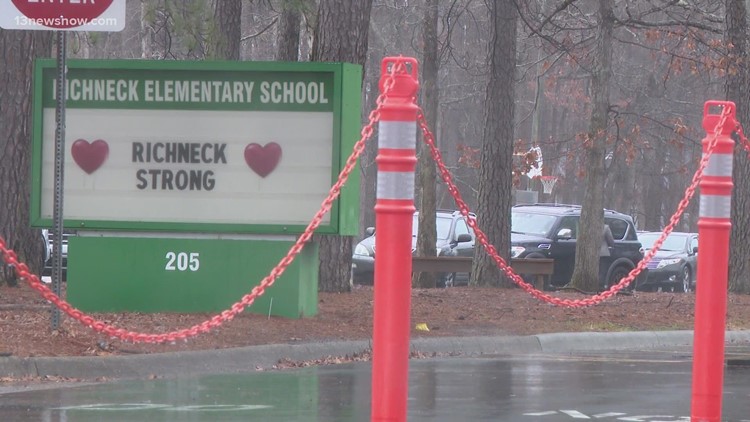 'It was a normal day' | Parents pleased with first day back at Richneck Elementary