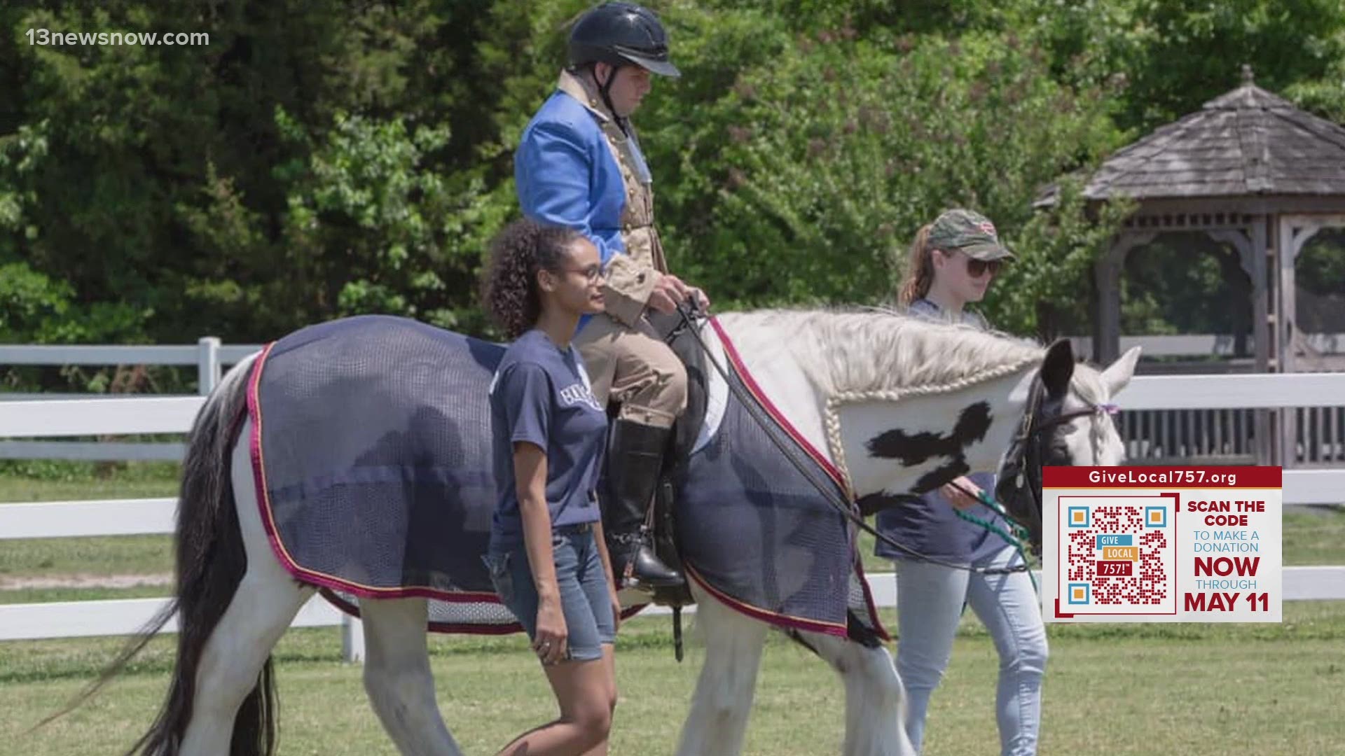 COVID-19 has impacted critical therapy for people with mental and physical disabilities. EQUI-KIDS & EQUI-VETS are using equine therapy to help people heal.