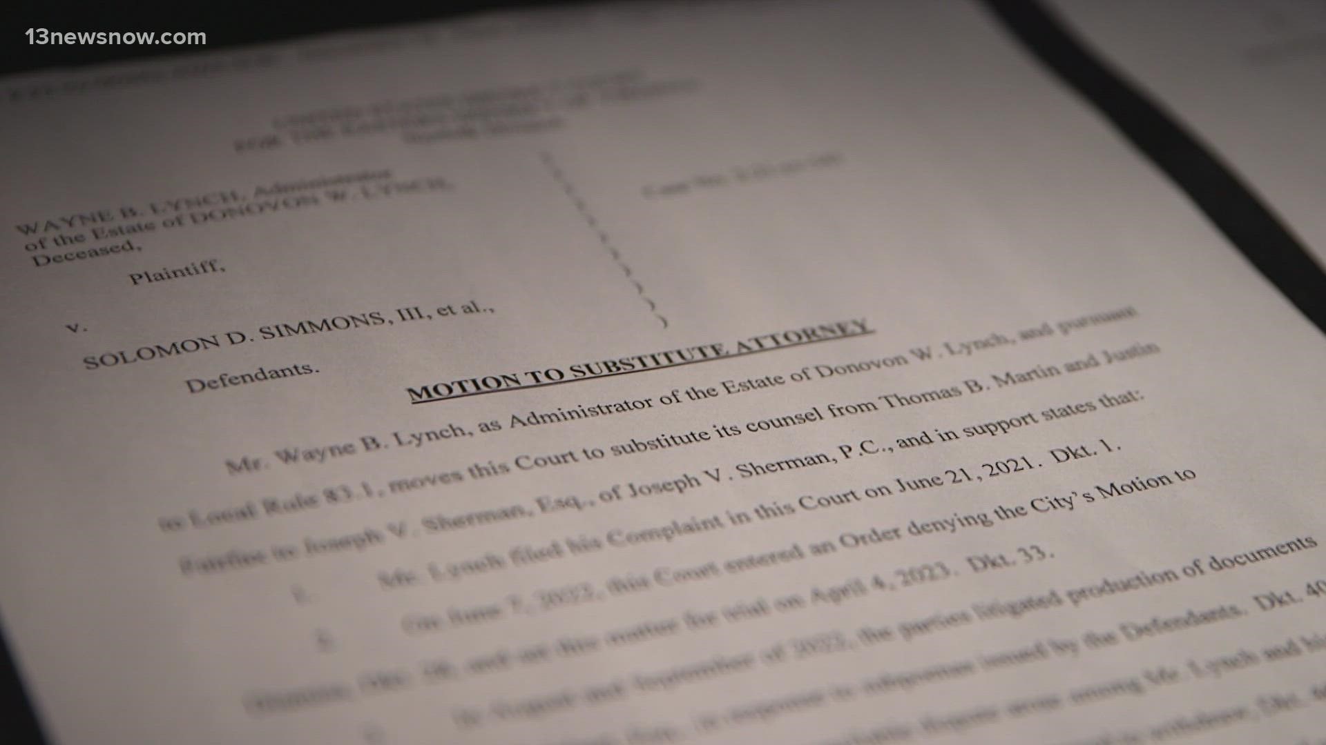 The newly announced legal counsel comes one day after Wayne Lynch says he terminated former Lt. Gov. Justin Fairfax, according to new court documents.