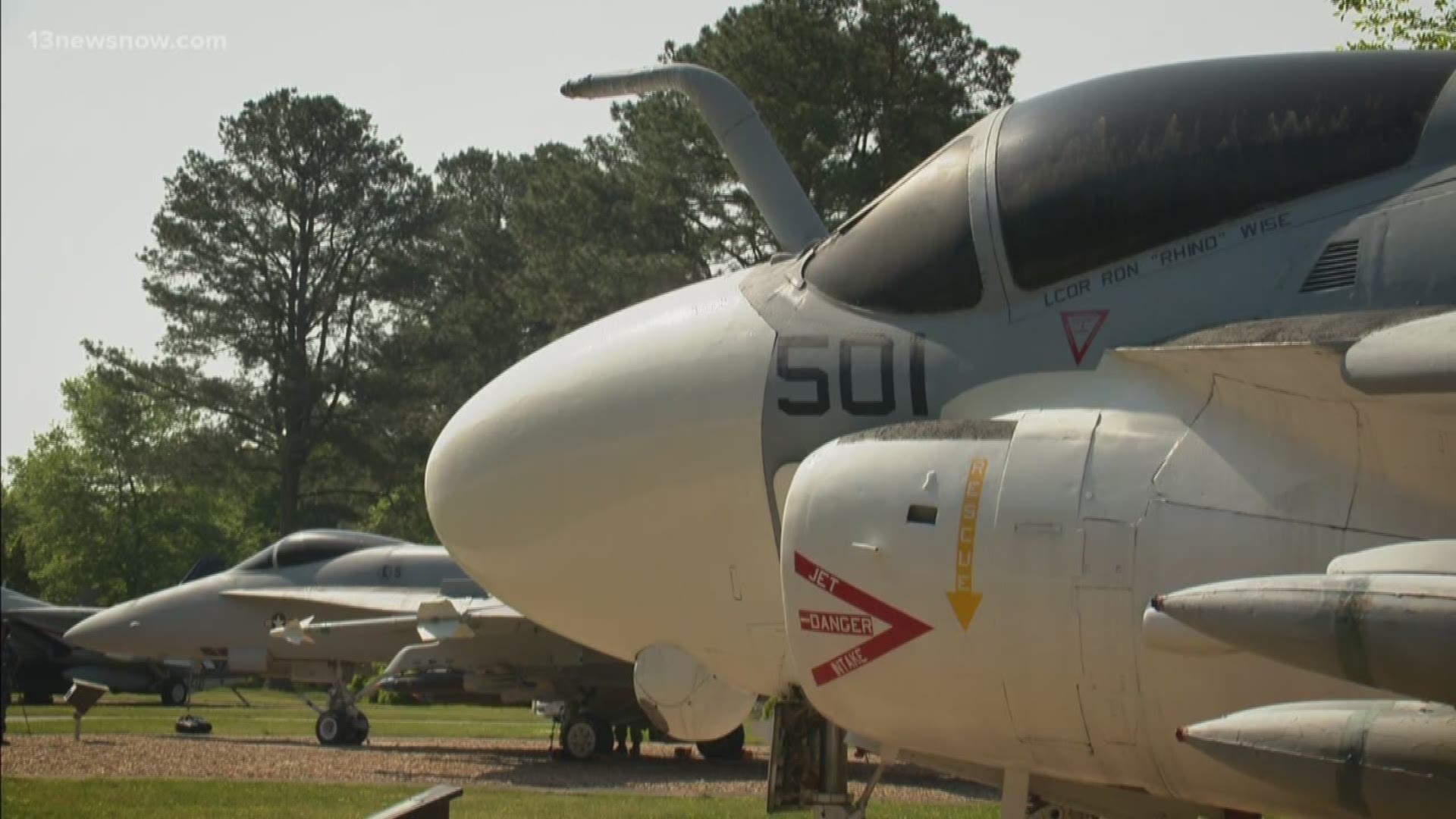 13News Now military reporter Mike Gooding looks back at the history of NAS Oceana. There has been triumph, there has been tragedy, but through it all, there has been a commitment to excellence.