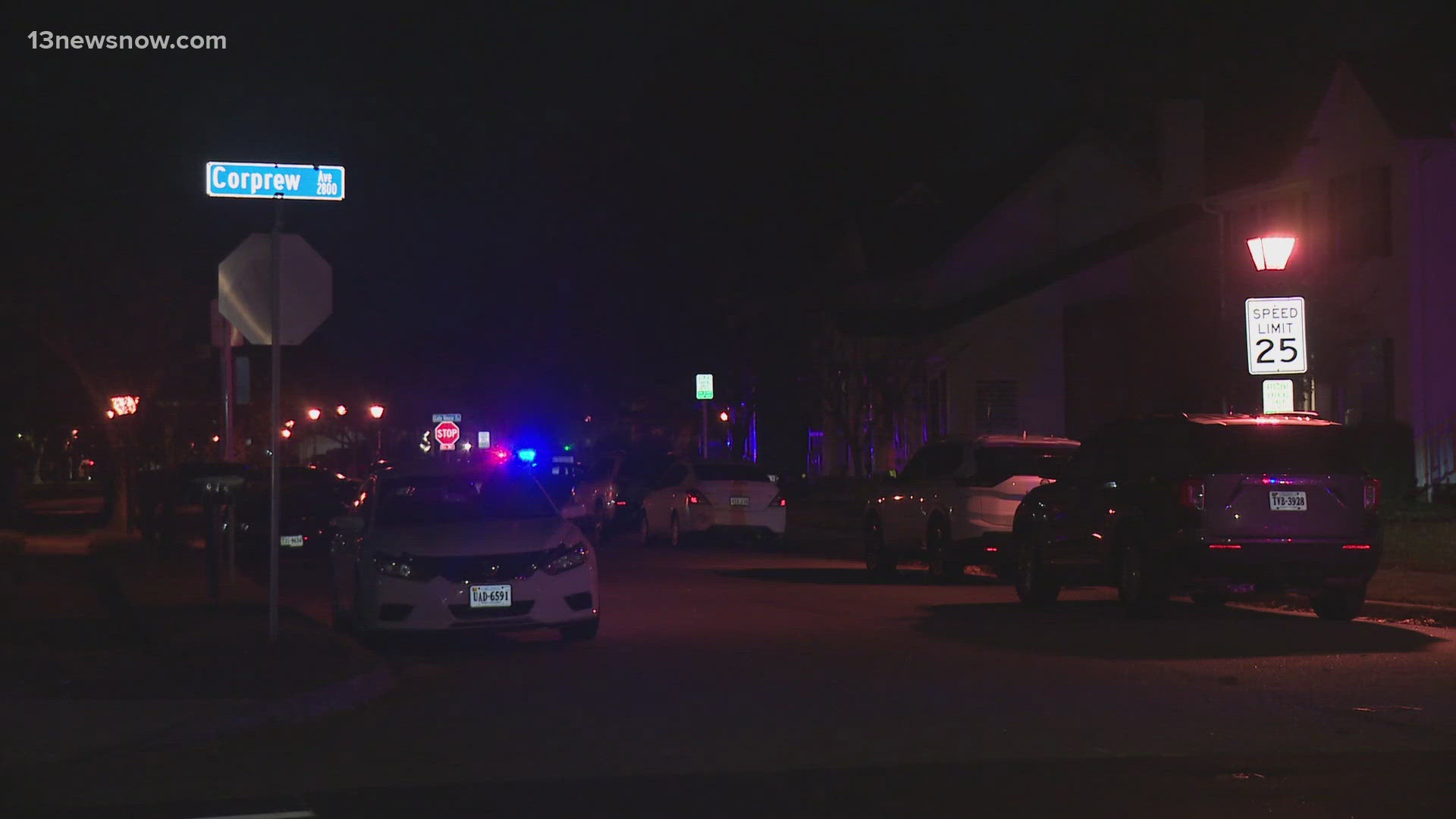 Norfolk police responded to a call reporting a shooting in the 2700 block of Corprew Avenue.