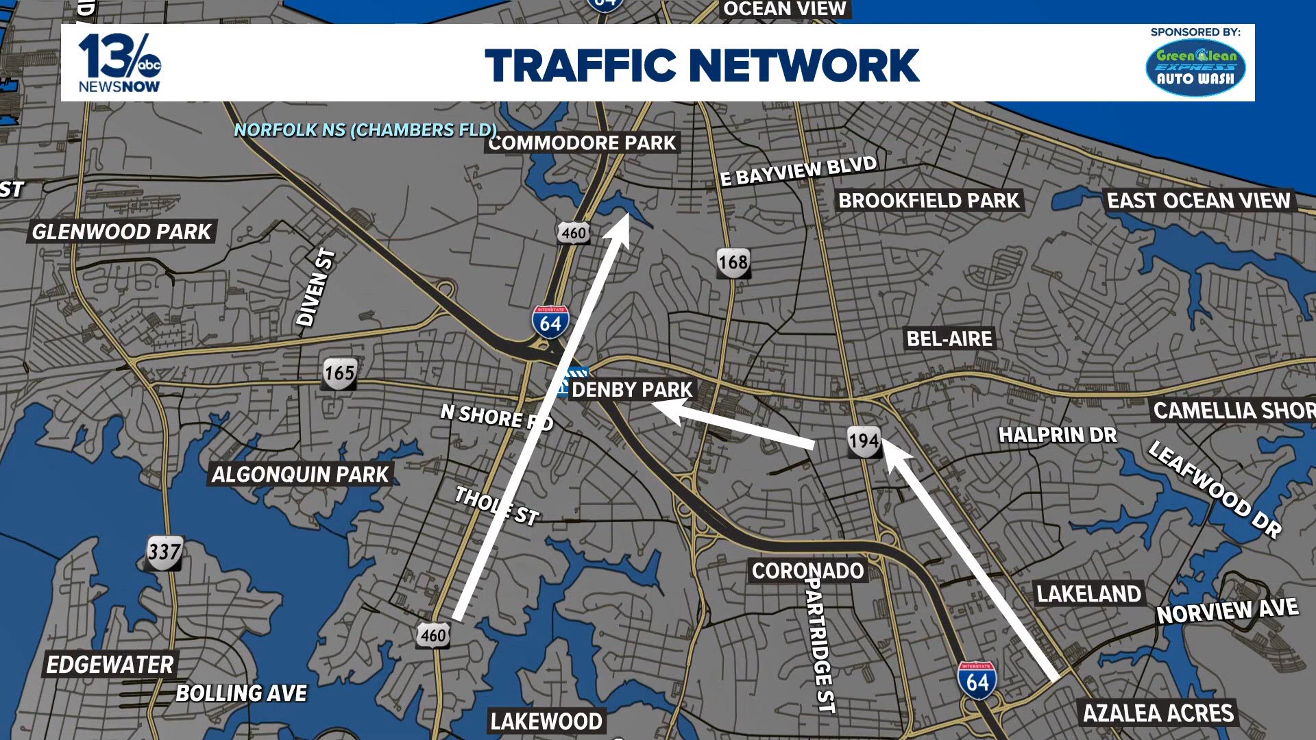 Team Ramp App Norfolk I-64 on-ramp to remain closed throughout Monday | 13newsnow.com