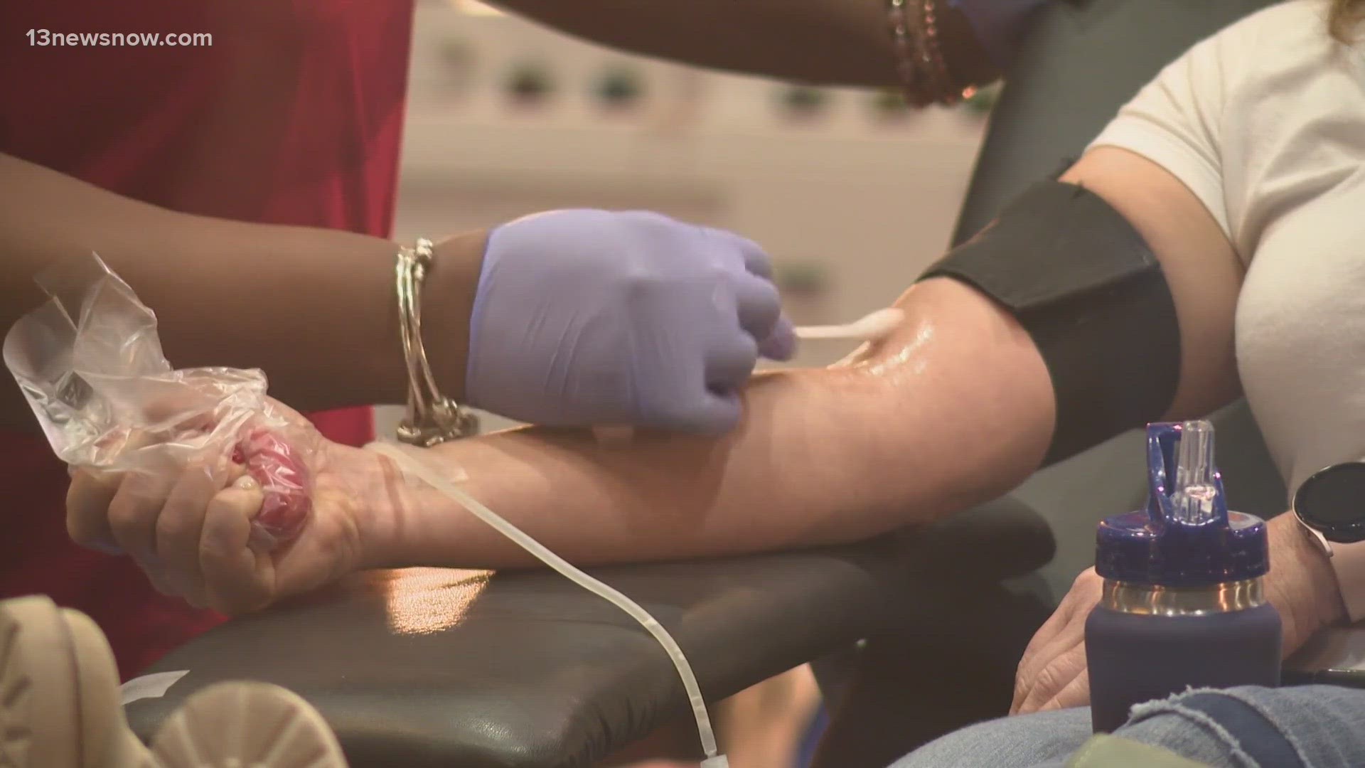 The Red Cross and 13News Now are encouraging people to give more life this holiday season by giving blood.