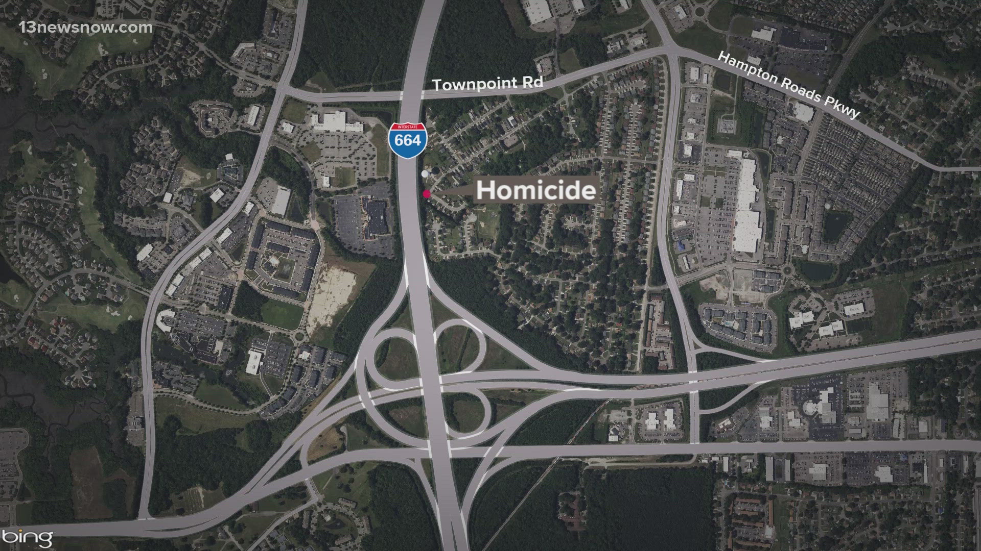 Officers are investigating a homicide in Suffolk.