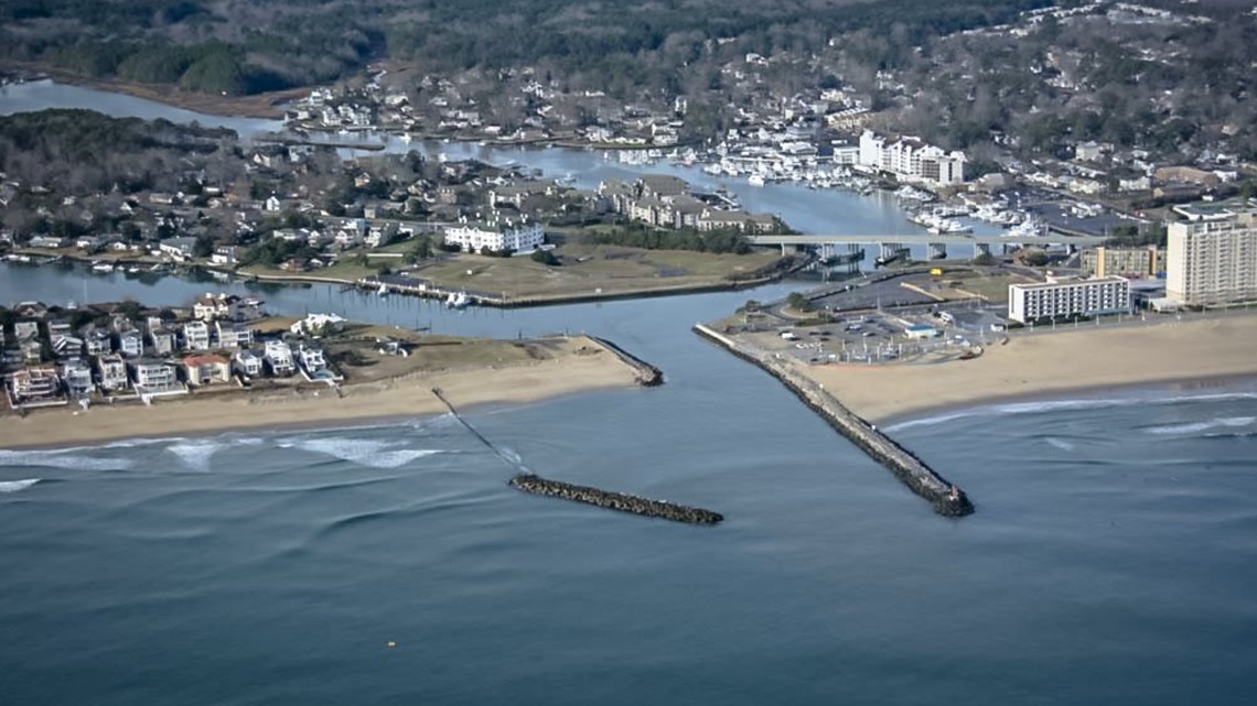 Rockafeller's rudee inlet