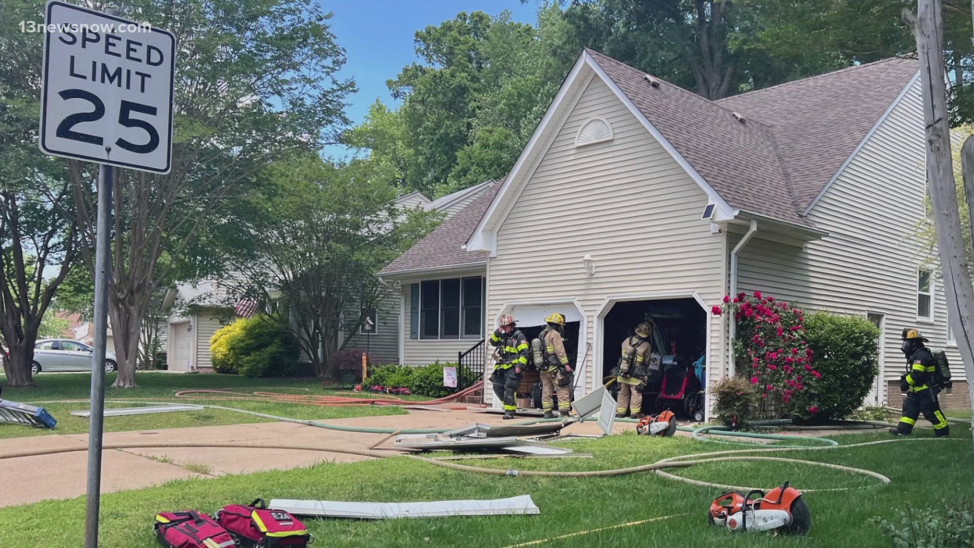 Accidental fire displaces two people in Chesapeake | 13newsnow.com