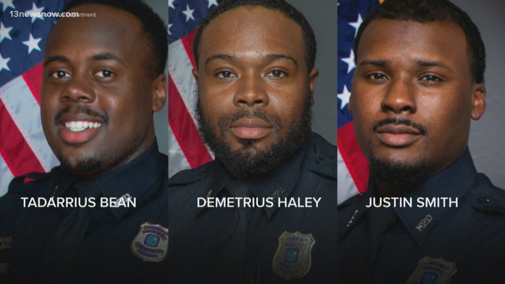 The officers are still awaiting sentencing on federal charges after being convicted last year.
