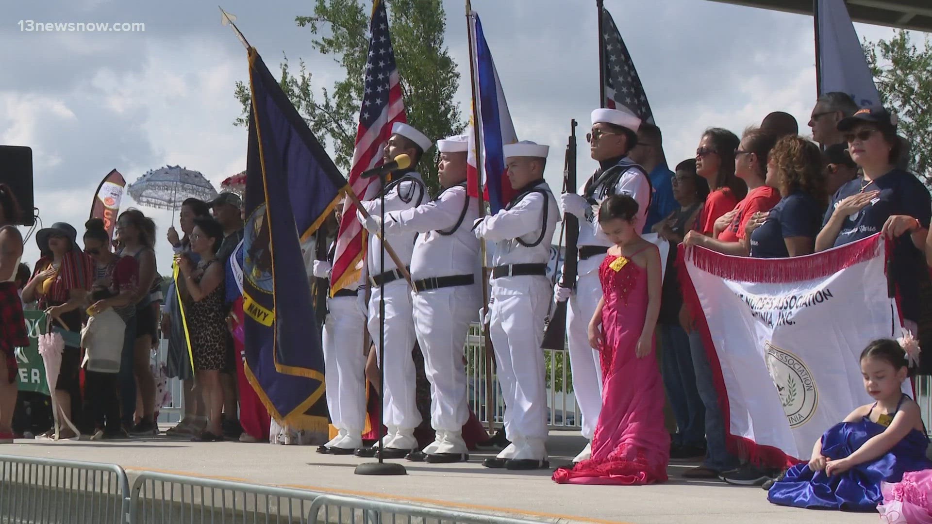 A celebration in honor of Philippine Independence Day returned to Virginia Beach this weekend. This morning, dozens of people celebrated Fil-Am Friendship Day.