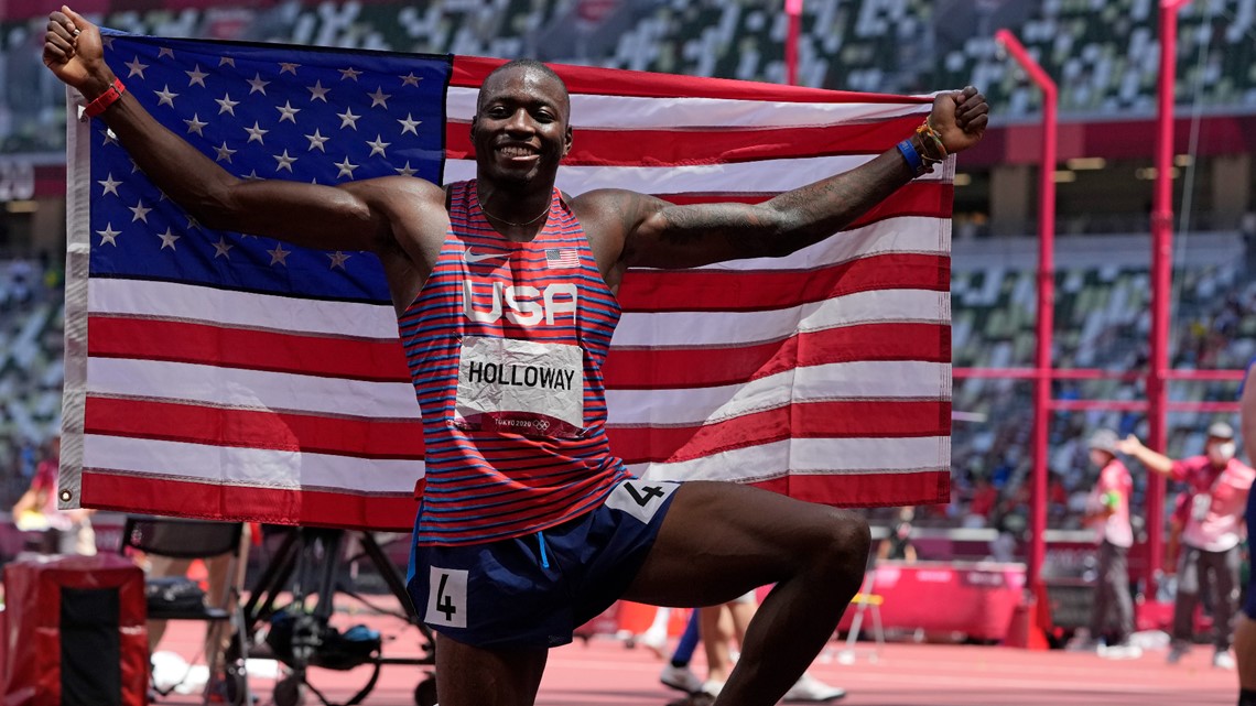 Grant Holloway Takes Home Silver In The Olympic 110-meter Hurdles ...