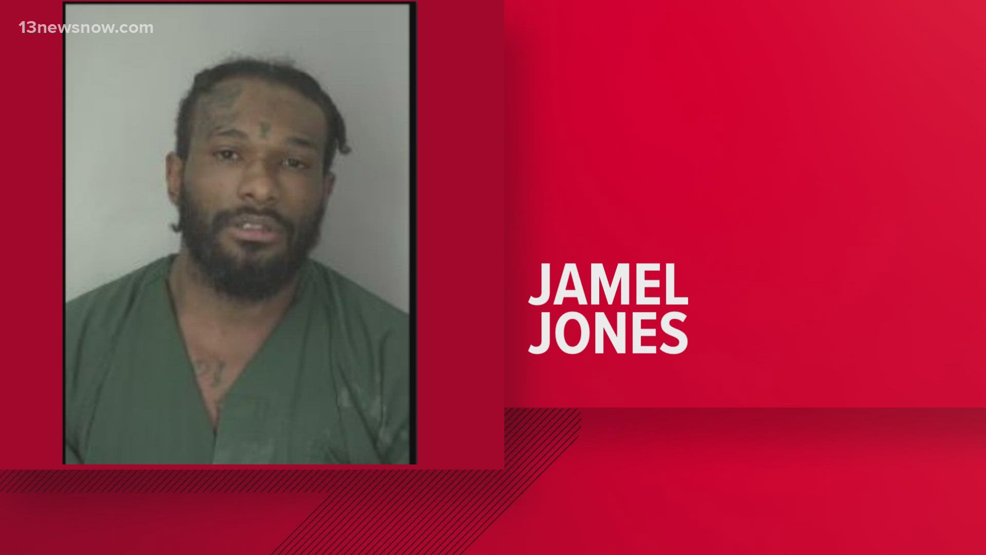 27-year-old Jamel Jones is accused of shooting and killing a man and injuring two others on Jefferson Street.