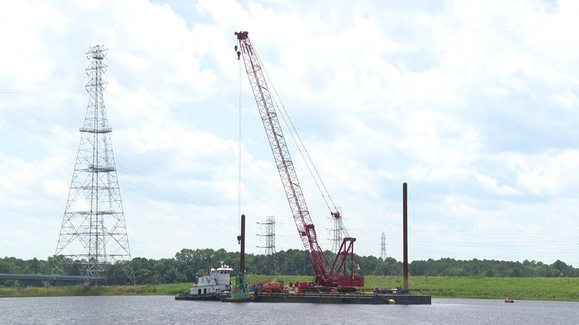 Power restored in Chesapeake, Virginia Beach after crane gets tangled ...