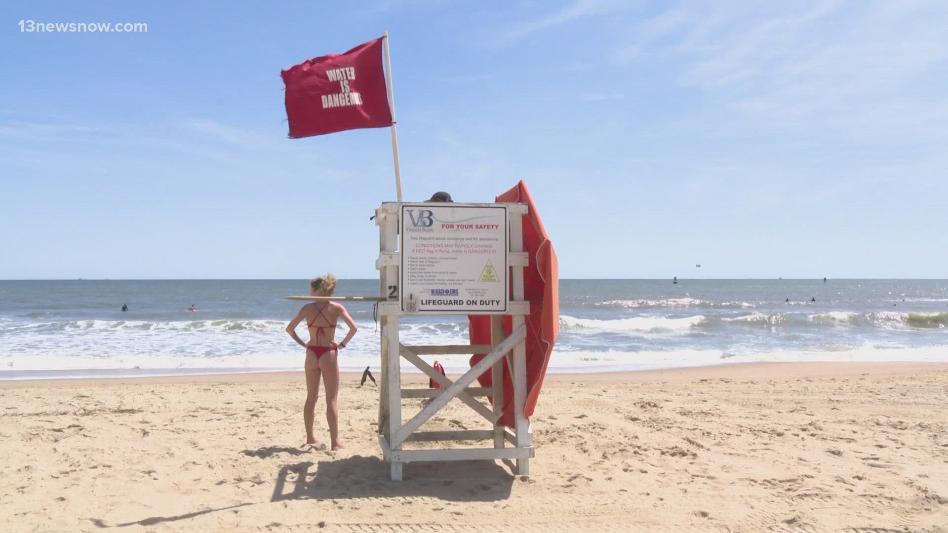 The Virginia Beach Lifesaving Service is staffing up and preparing for big crowds.