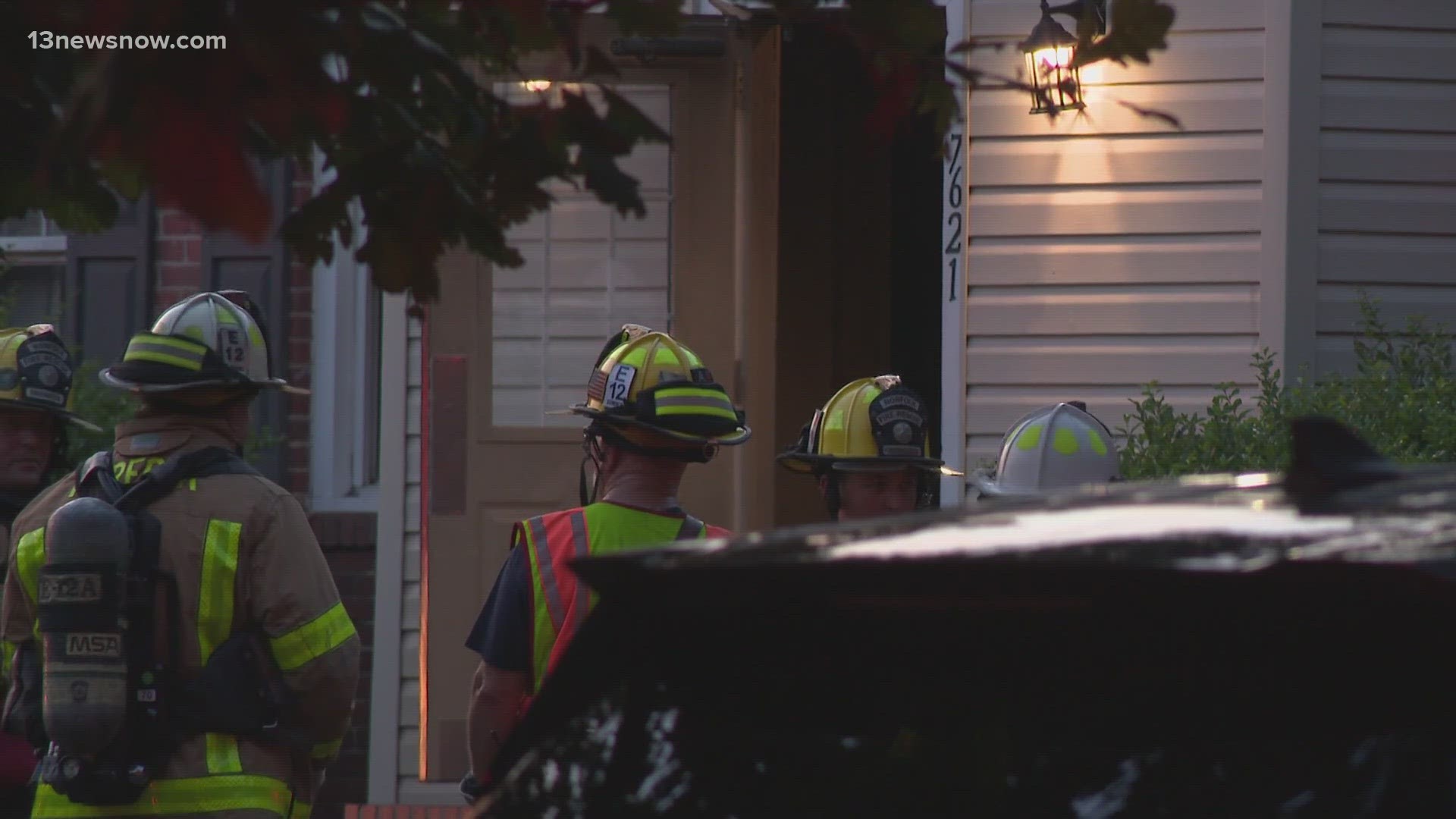 After entering the building, fire crews found the fire in the kitchen. Crews were able to contain the fire to that apartment.