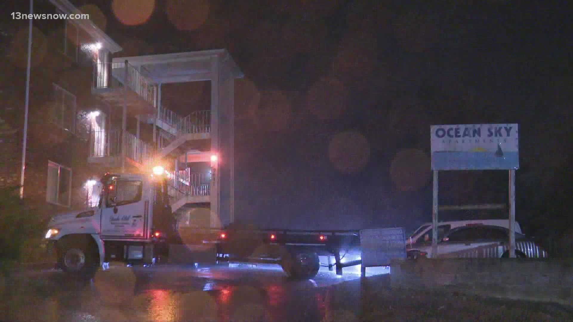 A man may not survive after he was shot in the Ocean View area of Norfolk Thursday night.