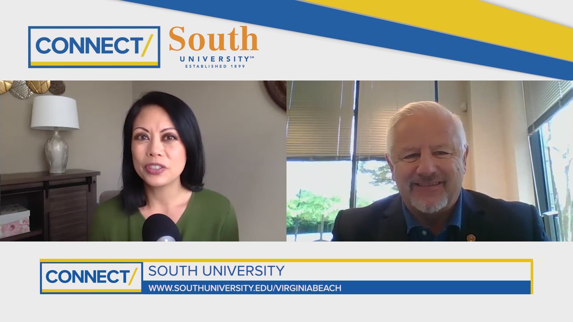 In this edition of CONNECT, you'll find out more about the summer session at South University. The school has a location in Virginia Beach.