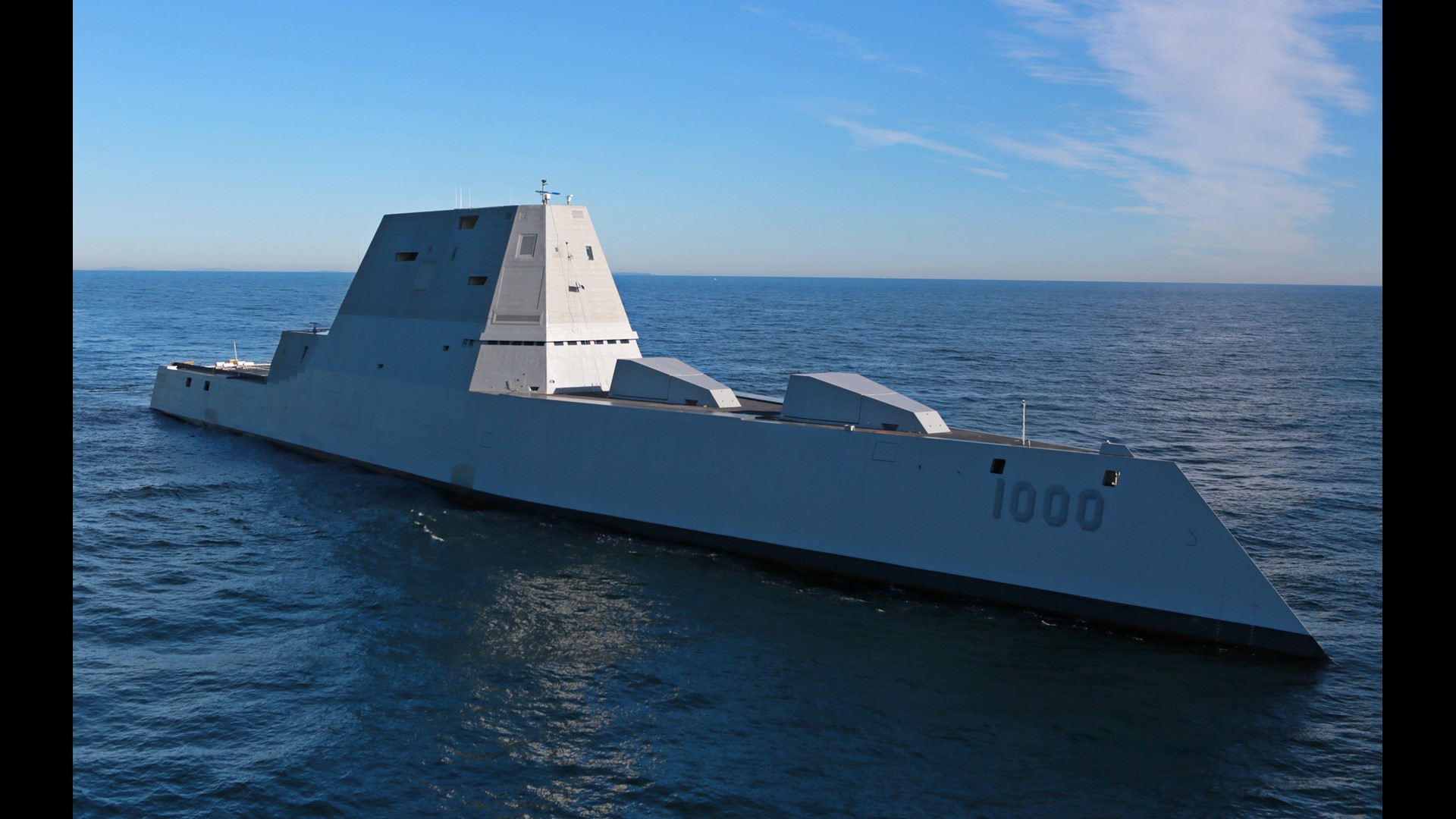 Inside the Navy's new stealth destroyer Zumwalt | 13newsnow.com